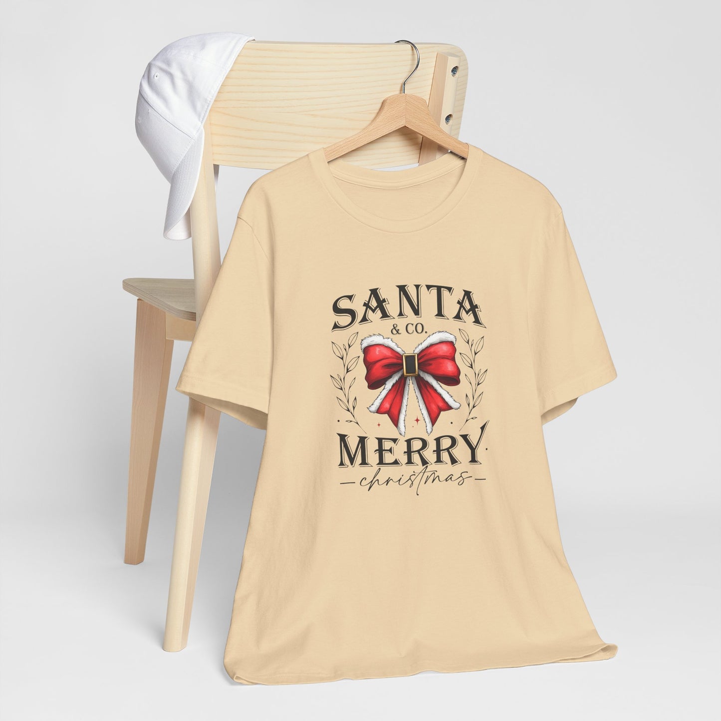 Santa and Co Merry Christmas Unisex Jersey Short Sleeve Tee - sizes S - 5X