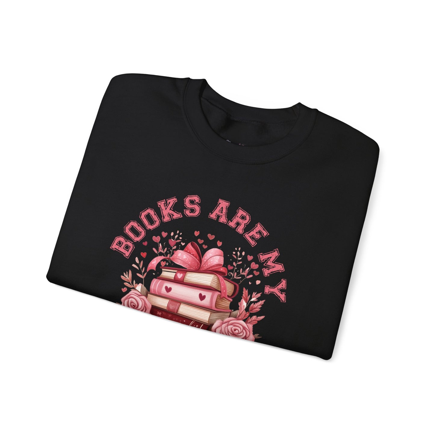Books are my Love Language Unisex Heavy Blend Crewneck Sweatshirt - size S - 5X