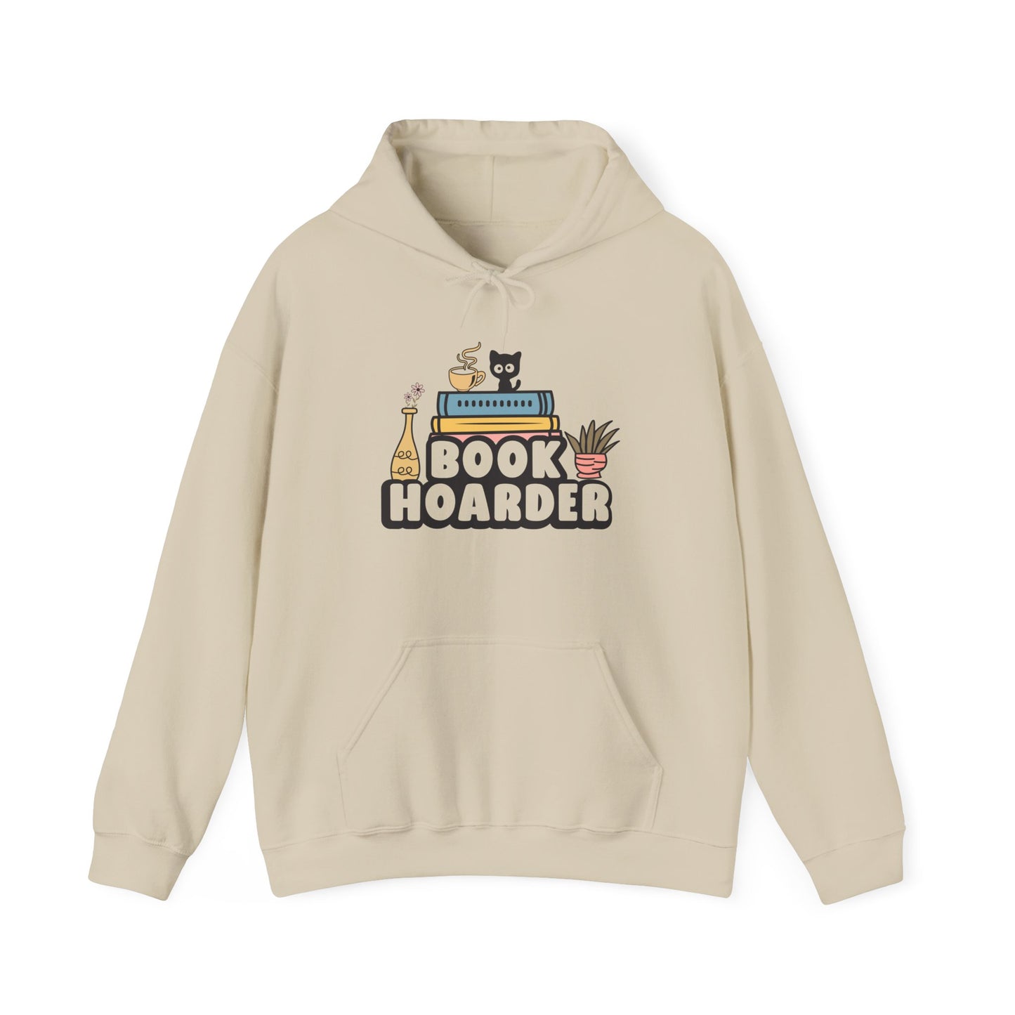 Book Hoarder Unisex Heavy Blend™ Hooded Sweatshirt - sizes S - 3X