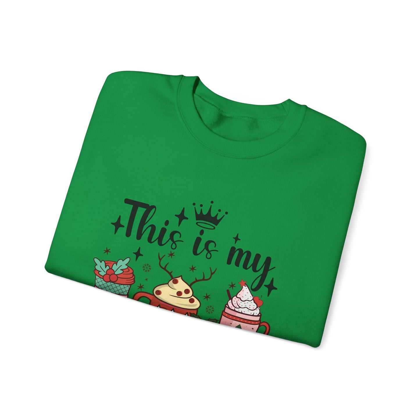 This is my Christmas movie watching shirt Unisex Heavy Blend™ Crewneck Sweatshirt - S - 5X sizes