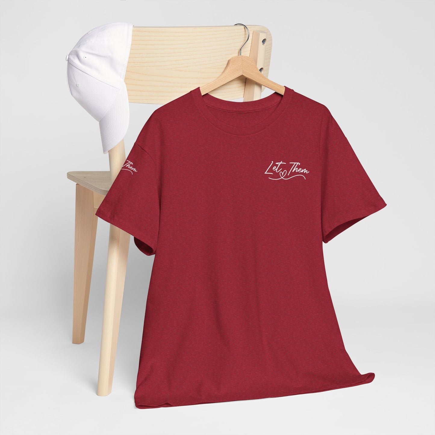 Let Them Unisex Heavy Cotton Tee