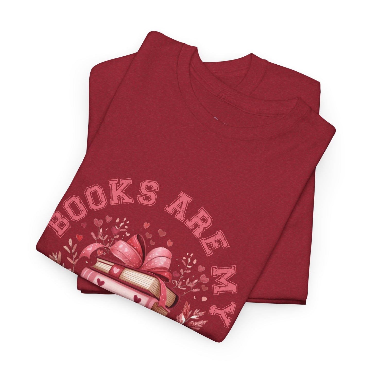 Books are My Love Language Unisex Tee - Valentine's Day Gift for Book Lovers