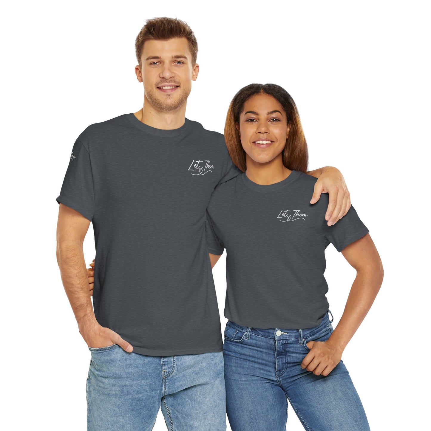 Let Them Unisex Heavy Cotton Tee