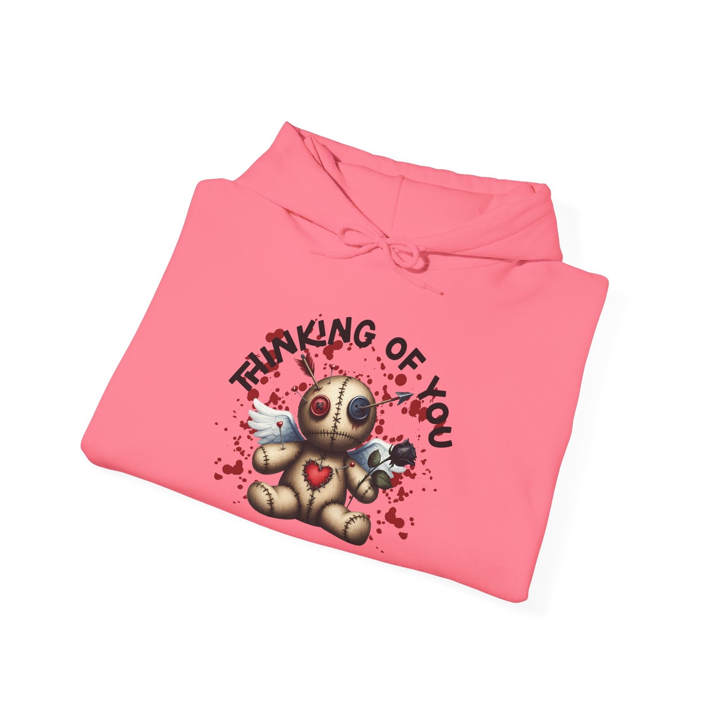 Anti-Valentine Thinking of You Unisex Heavy Blend™ Hooded Sweatshirt - S - 5X