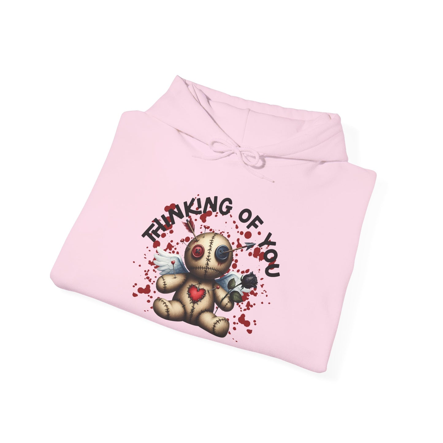 Anti-Valentine Thinking of You Unisex Heavy Blend™ Hooded Sweatshirt - S - 5X
