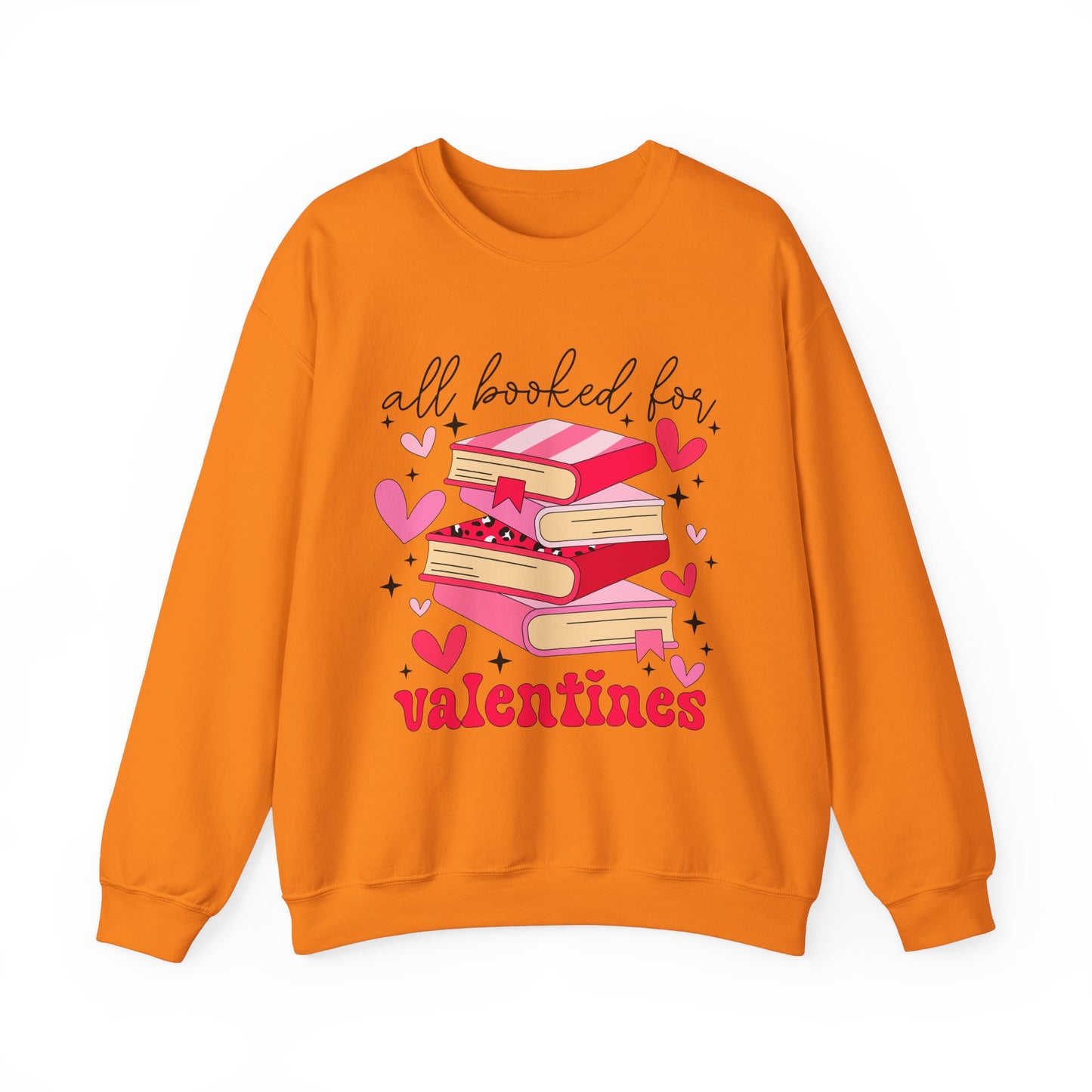 Book Lover Valentine's Day Unisex Sweatshirt - sizes S - 5X