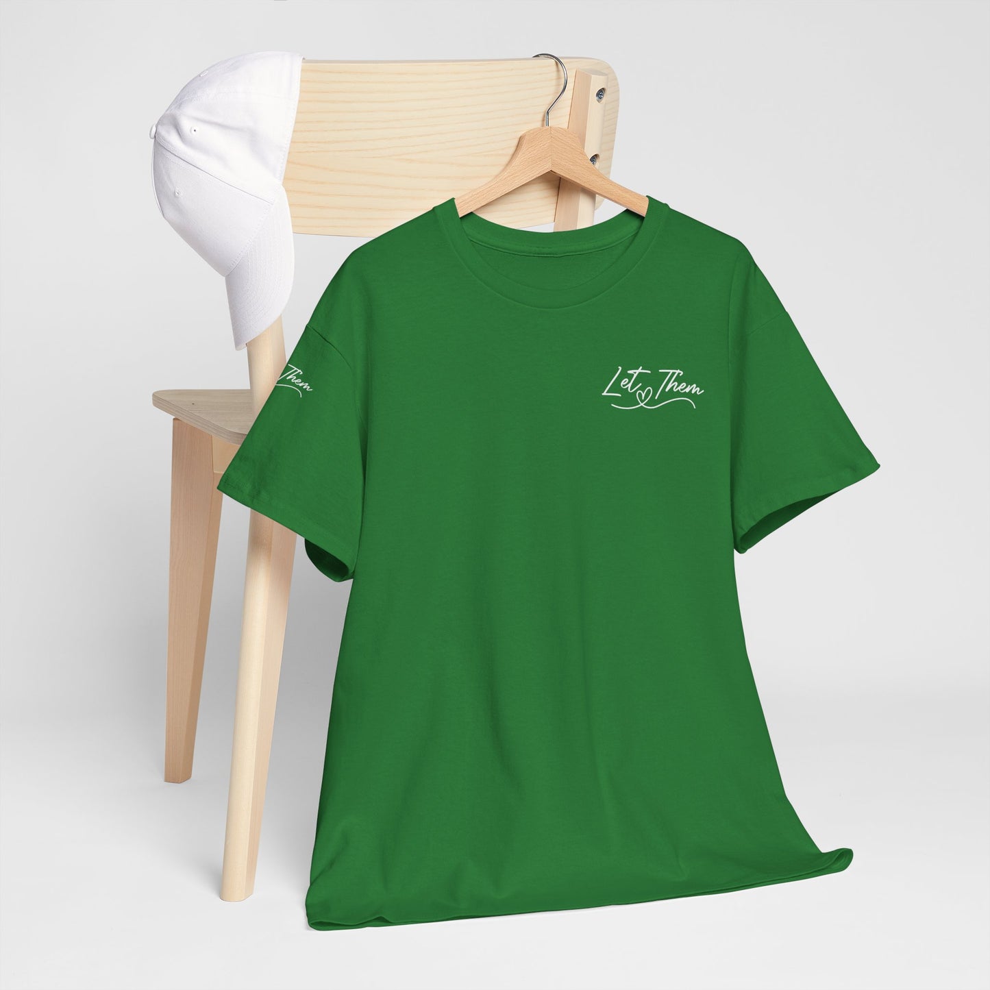Let Them Unisex Heavy Cotton Tee