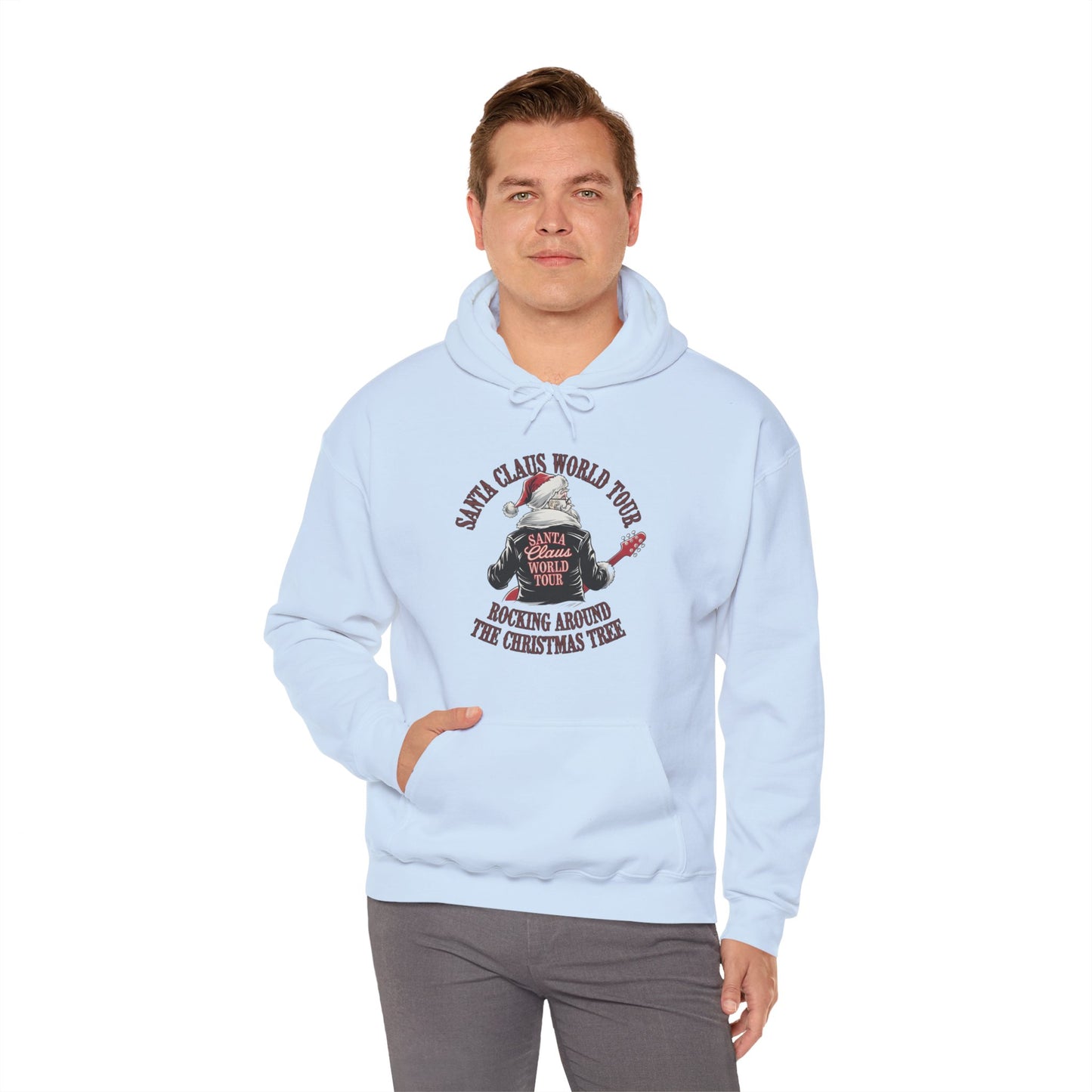 Santa Claus World Tour Unisex Heavy Blend™ Hooded Sweatshirt - sizes S - 3X