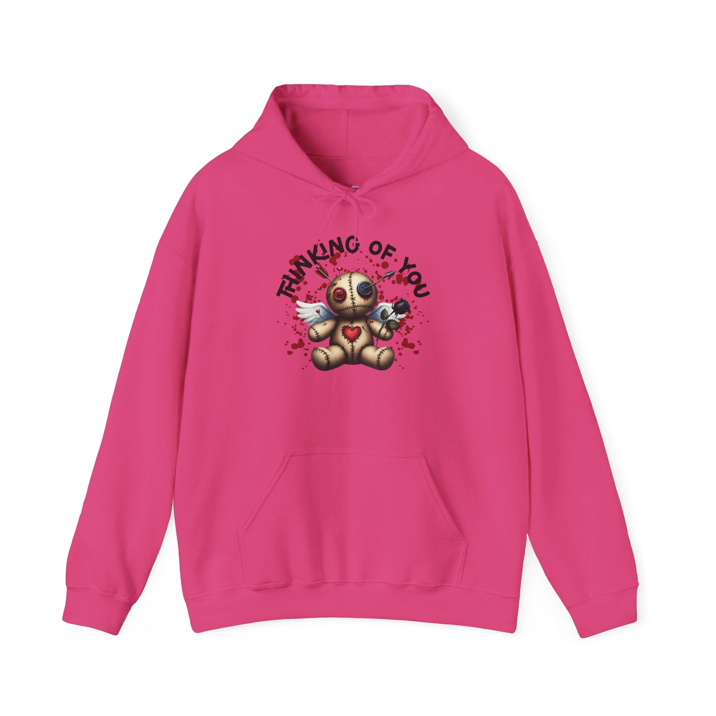 Anti-Valentine Thinking of You Unisex Heavy Blend™ Hooded Sweatshirt - S - 5X