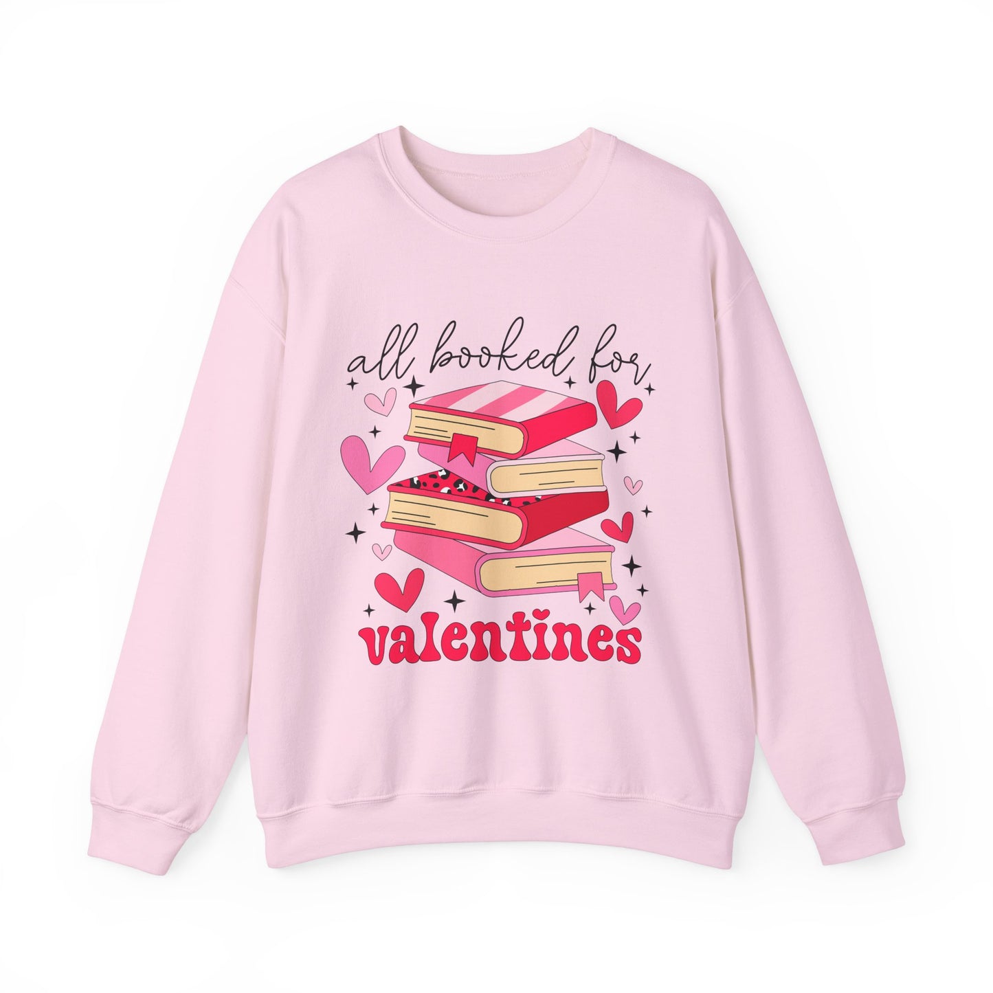 Book Lover Valentine's Day Unisex Sweatshirt - sizes S - 5X