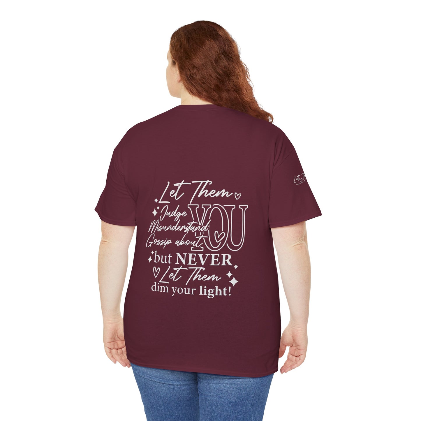 Let Them Unisex Heavy Cotton Tee