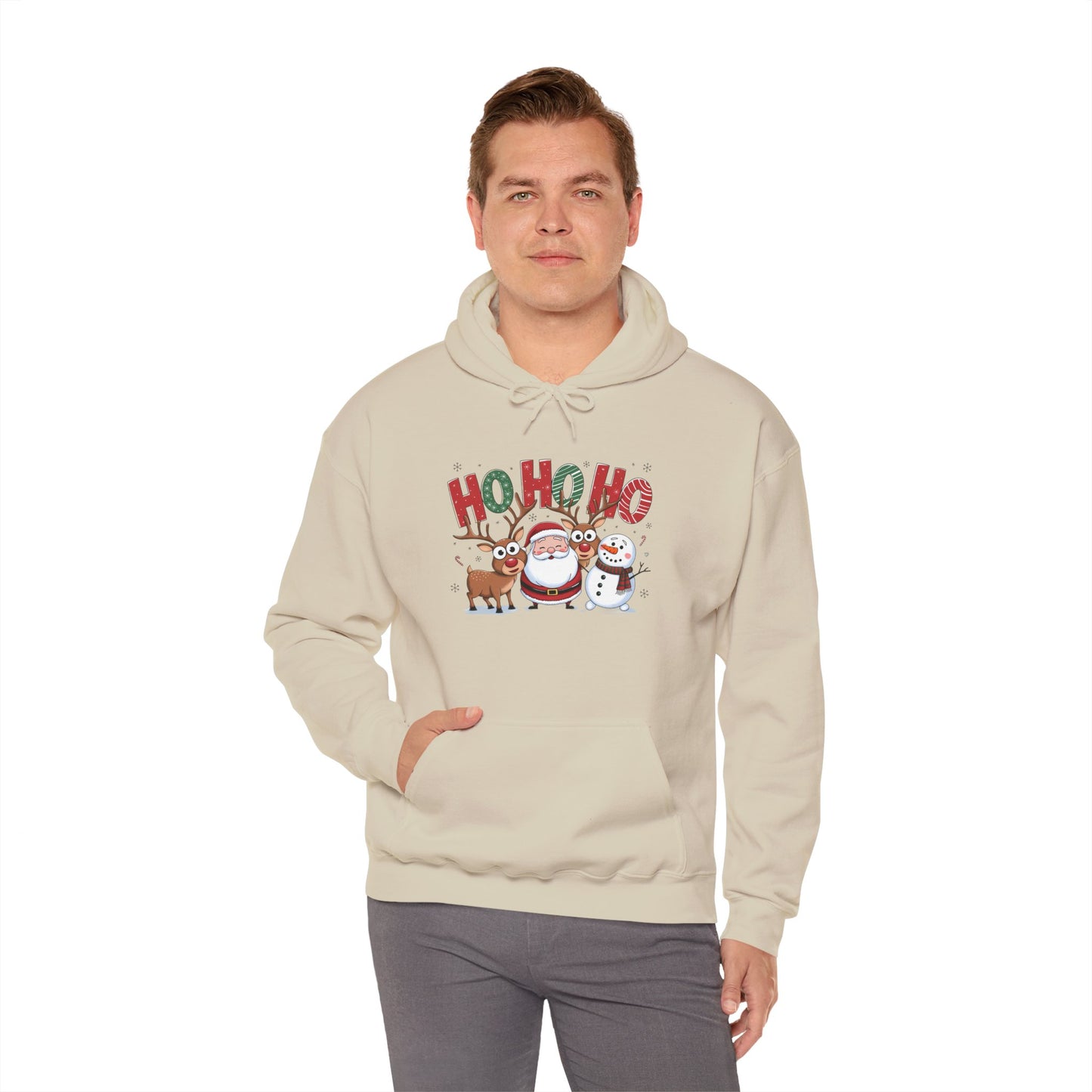 HoHoHo Unisex Heavy Blend™ Hooded Sweatshirt - S - 3X
