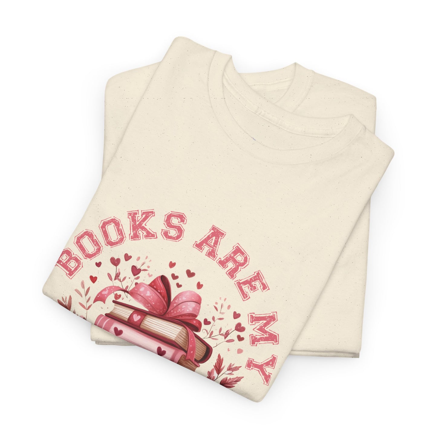 Books are My Love Language Unisex Tee - Valentine's Day Gift for Book Lovers