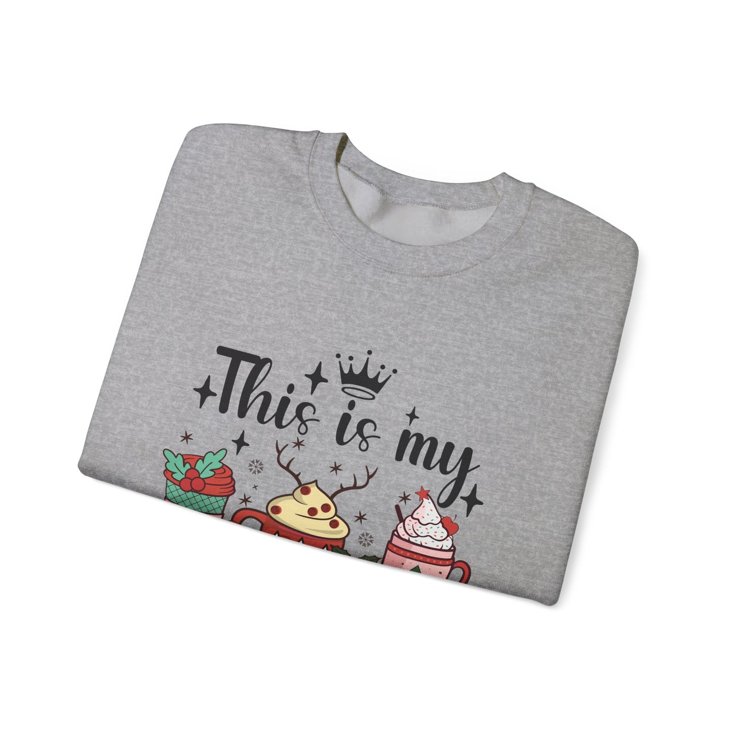 This is my Christmas movie watching shirt Unisex Heavy Blend™ Crewneck Sweatshirt - S - 5X sizes