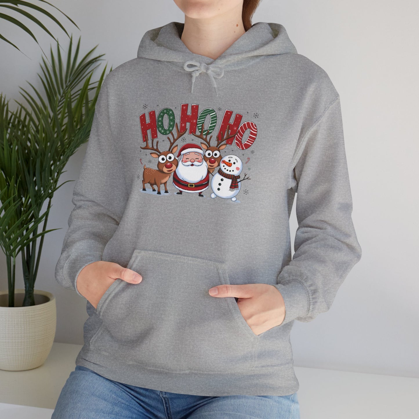 HoHoHo Unisex Heavy Blend™ Hooded Sweatshirt - S - 3X