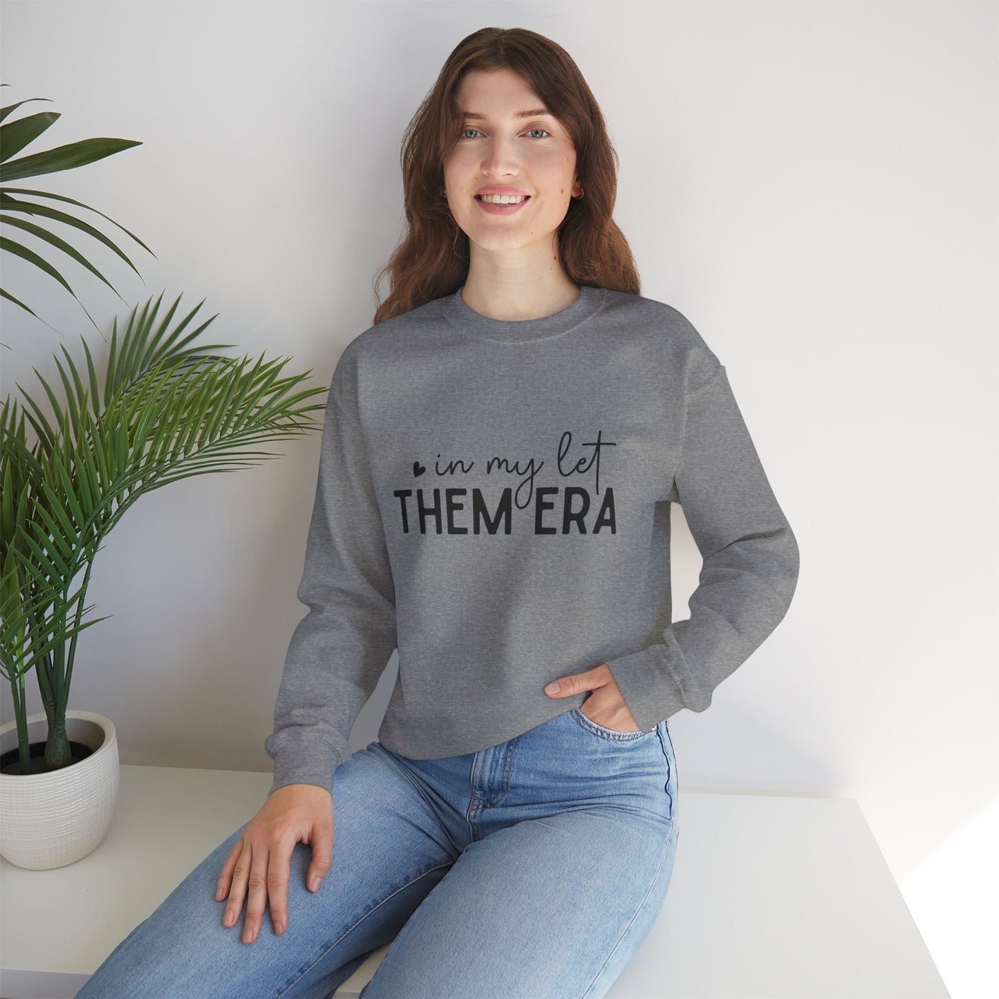Cozy Let Them Era Unisex Heavy Blend Crewneck Sweatshirt - sizes S - 5X
