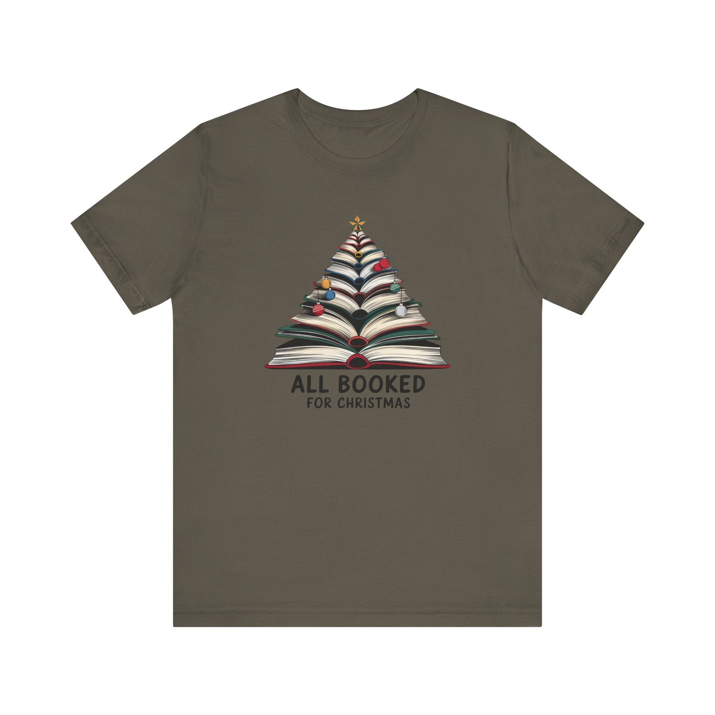 All Booked for Christmas Unisex Jersey Short Sleeve T-shirt - sizes S - 3X