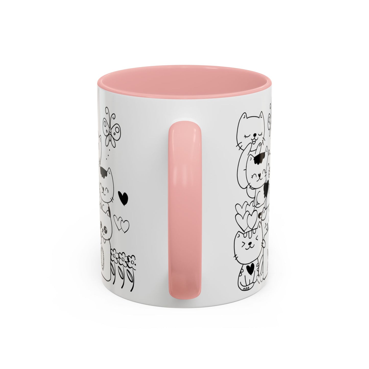 Coffee Mug - Valentine's Day Cat Love Mug for Cat Lovers