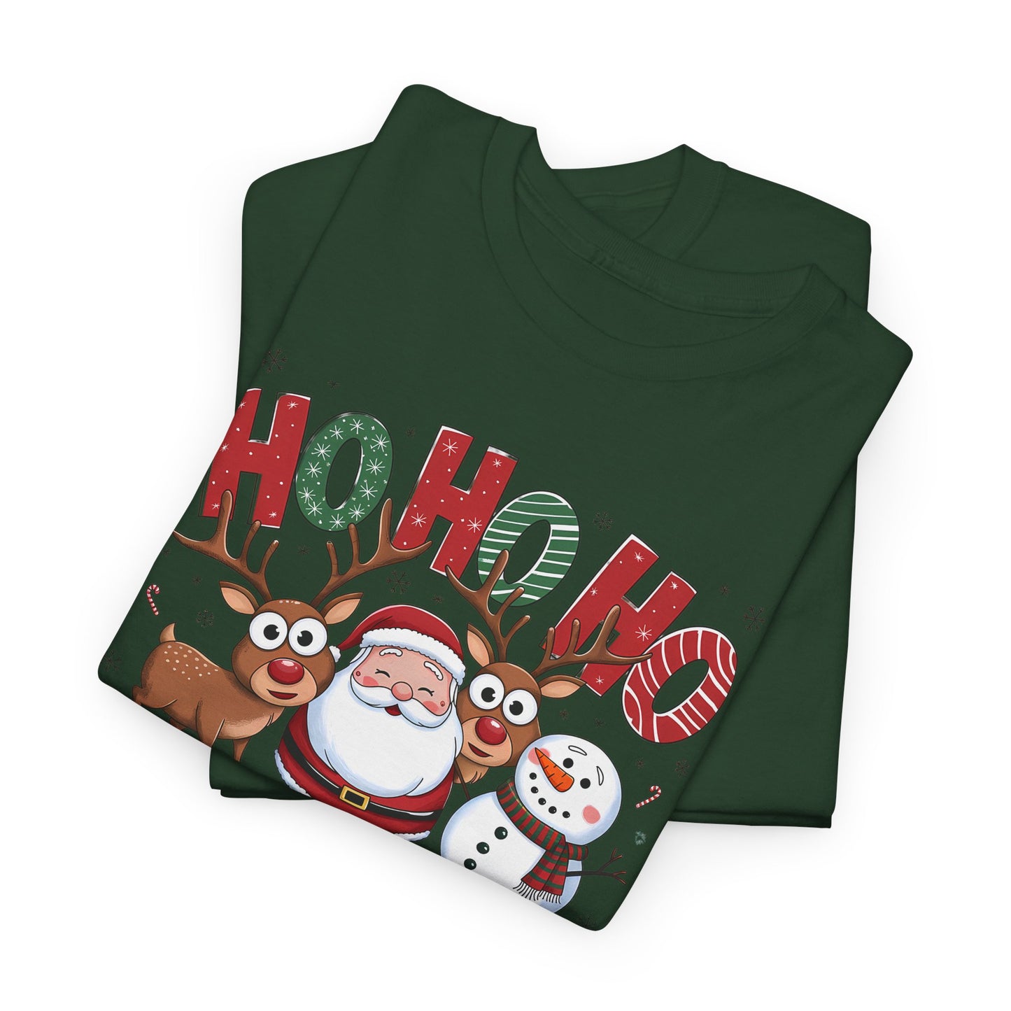 HoHoHo Unisex Heavy Cotton Tee - sizes S - 5X