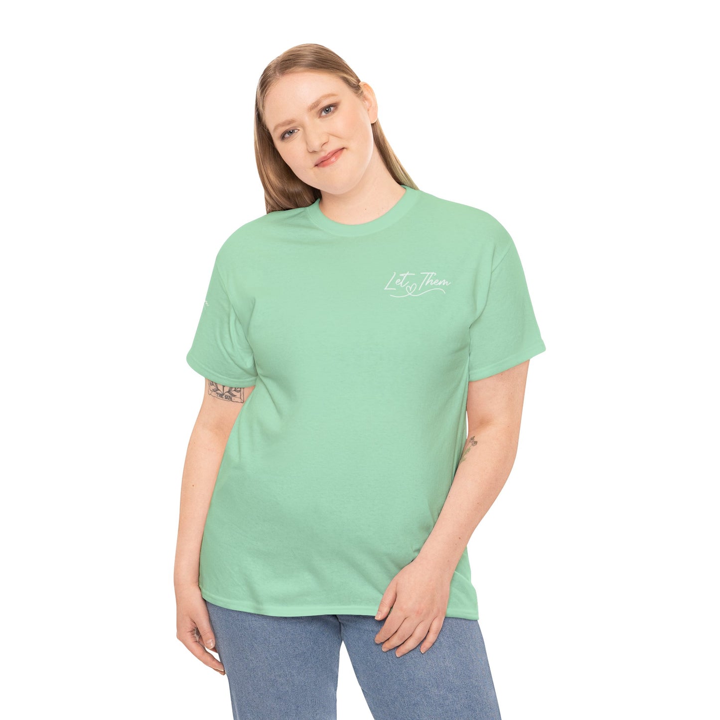 Let Them Unisex Heavy Cotton Tee