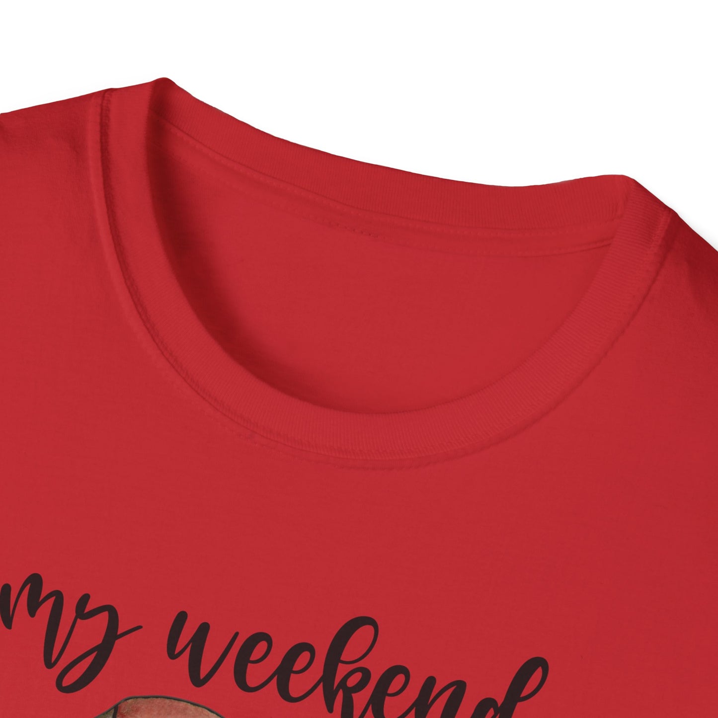 My Weekend is All Booked Unisex Softstyle T-Shirt