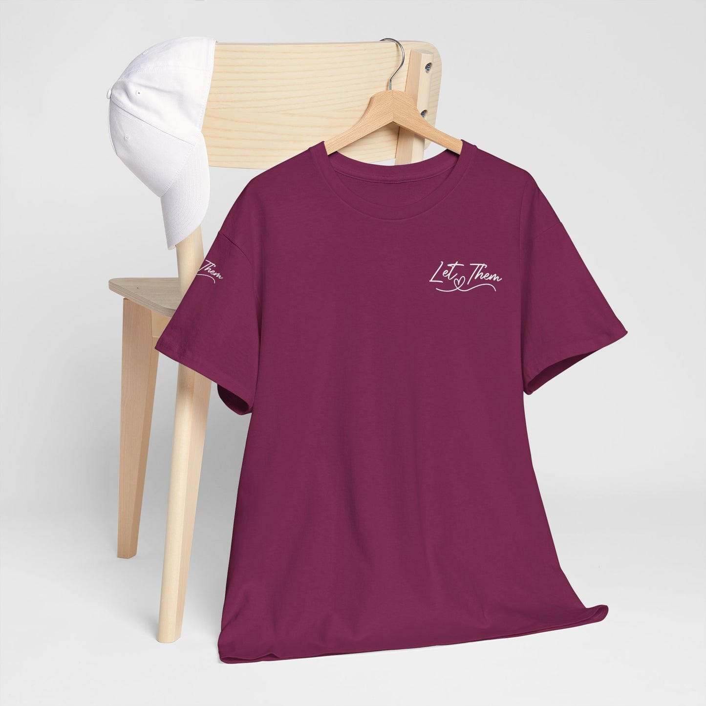 Let Them Unisex Heavy Cotton Tee