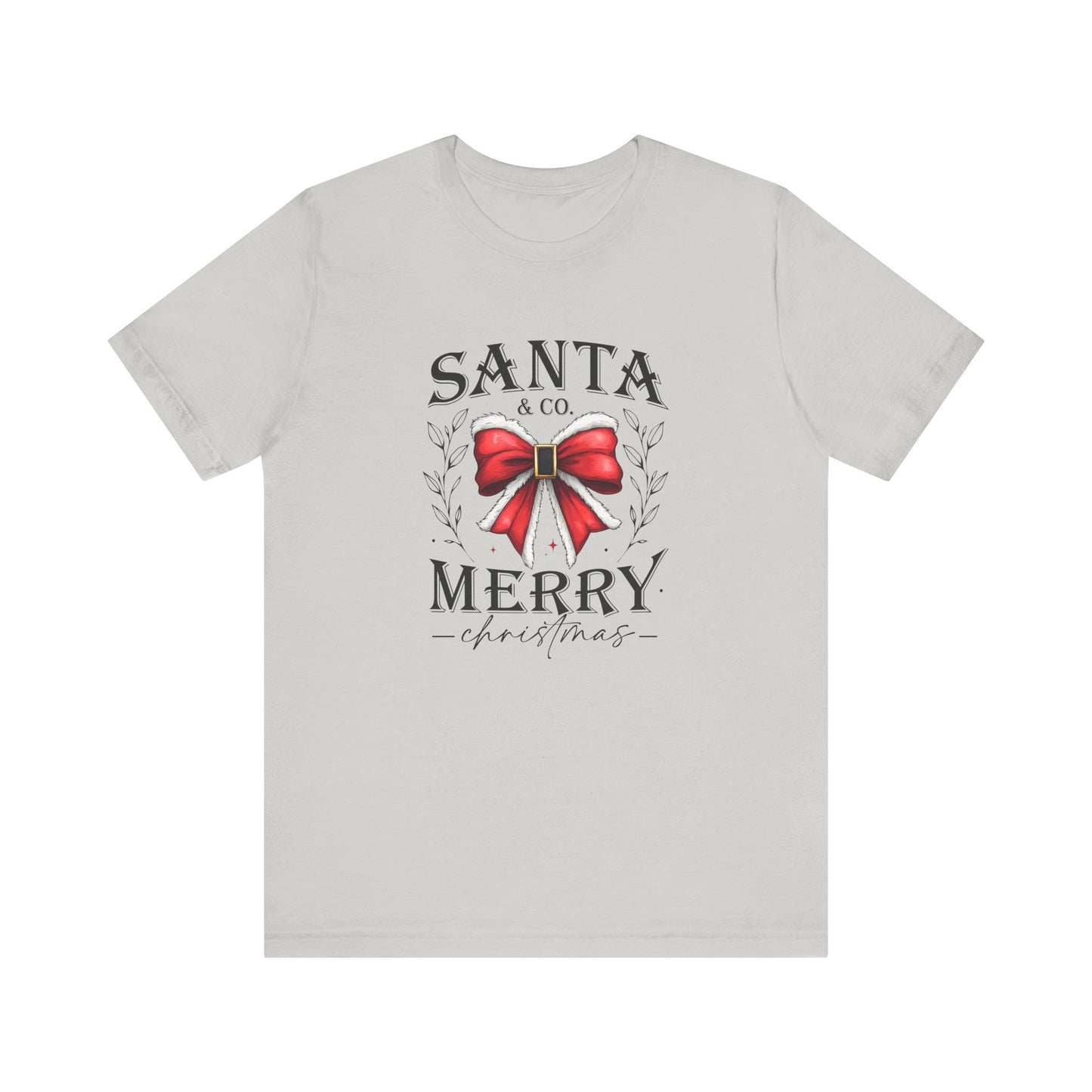 Santa and Co Merry Christmas Unisex Jersey Short Sleeve Tee - sizes S - 5X