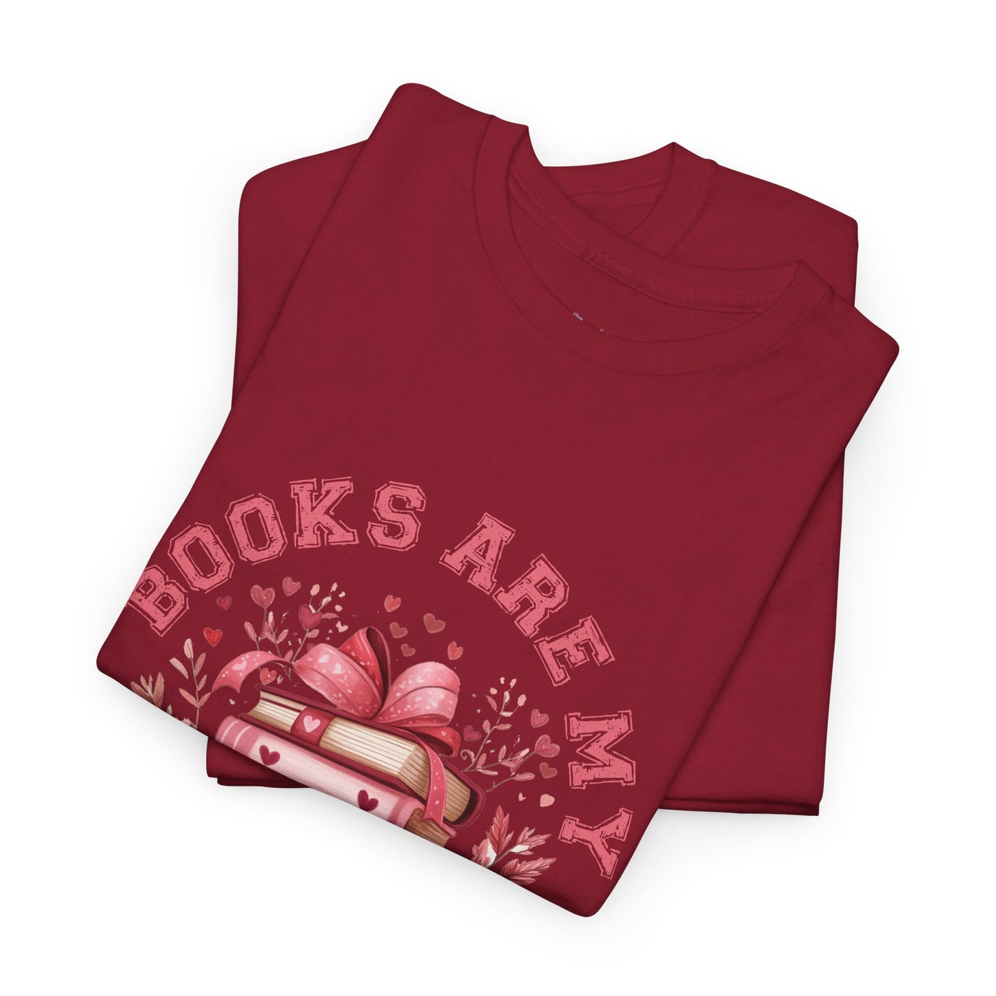 Books are My Love Language Unisex Tee - Valentine's Day Gift for Book Lovers
