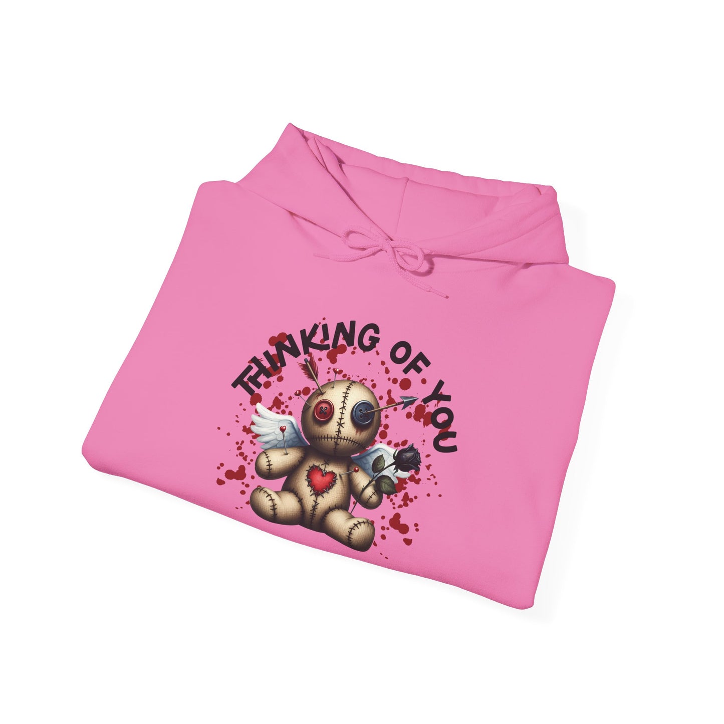 Anti-Valentine Thinking of You Unisex Heavy Blend™ Hooded Sweatshirt - S - 5X