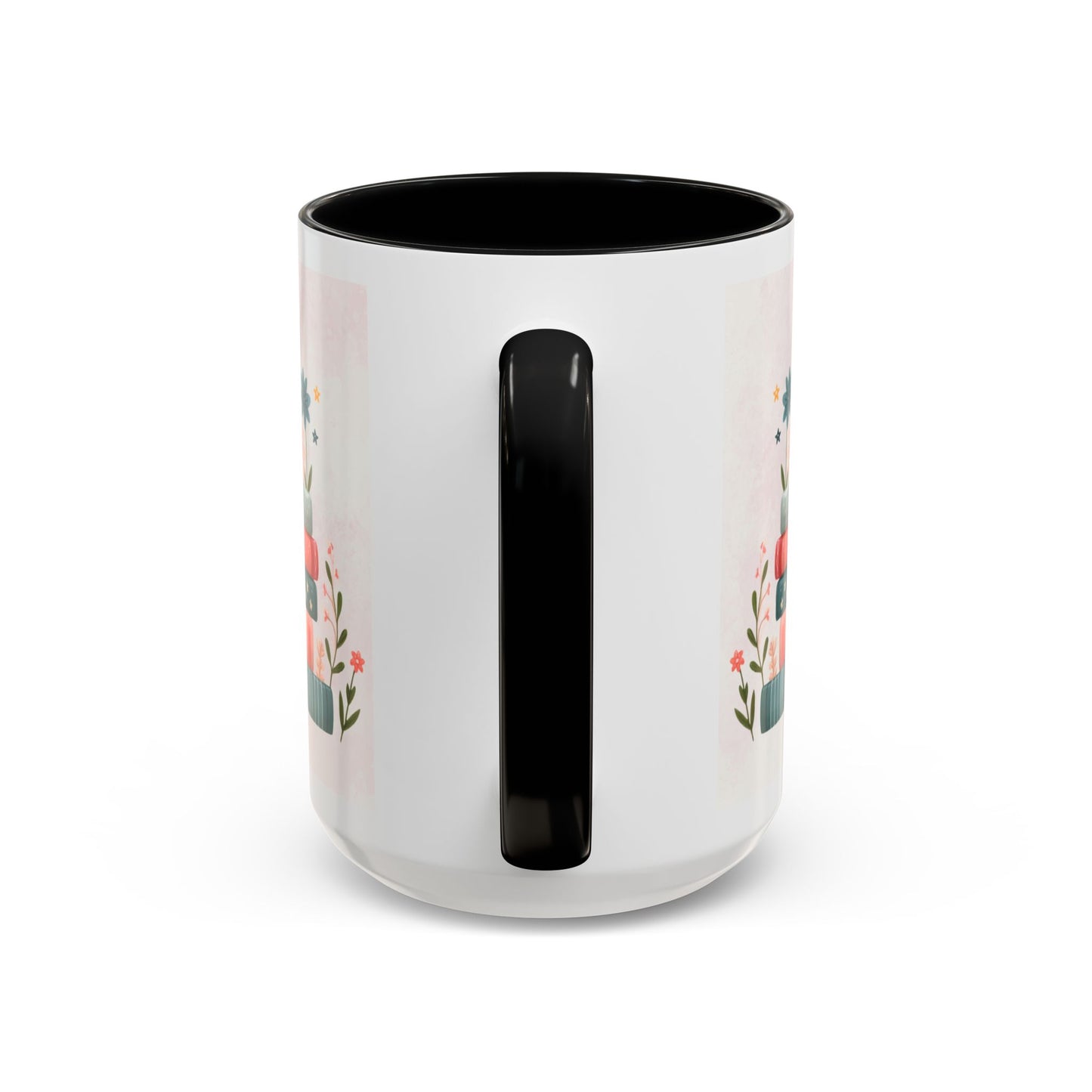 Mug - Booktrovert Pretty Floral Ceramic Coffee Mug (11oz, 15oz)