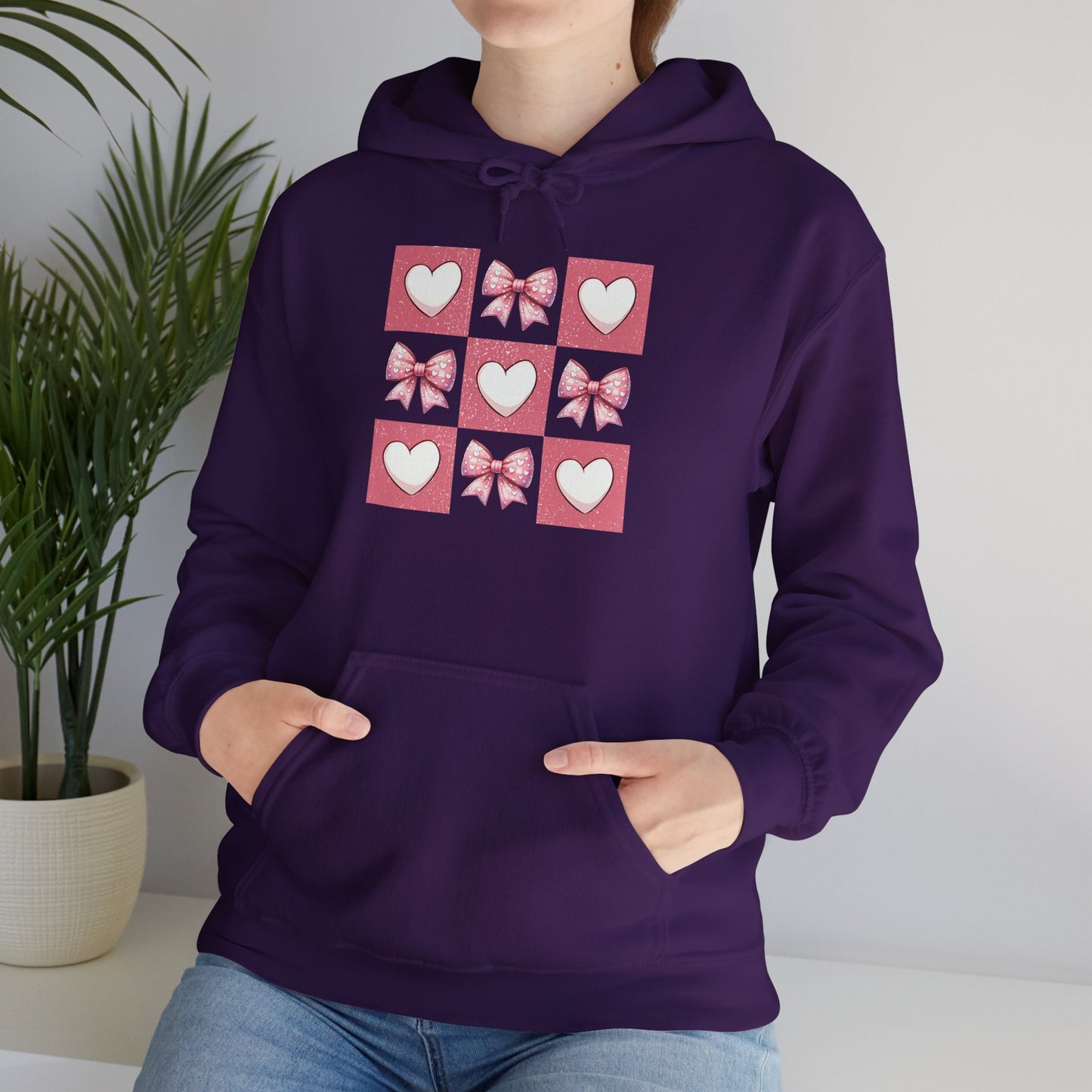Hearts and Bows Unisex Heavy Blend™ Hooded Sweatshirt - sizes S - 5X