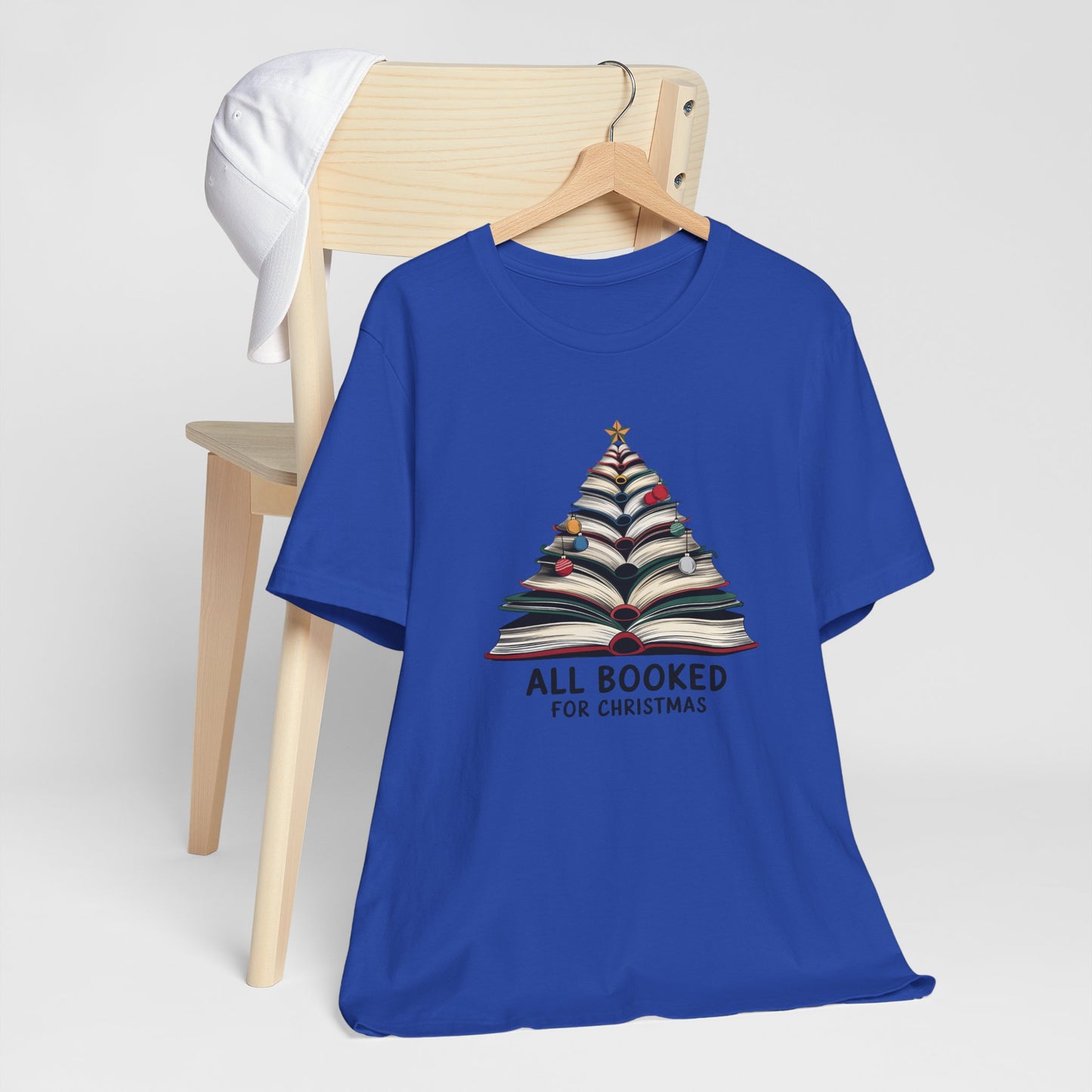All Booked for Christmas Unisex Jersey Short Sleeve T-shirt - sizes S - 3X