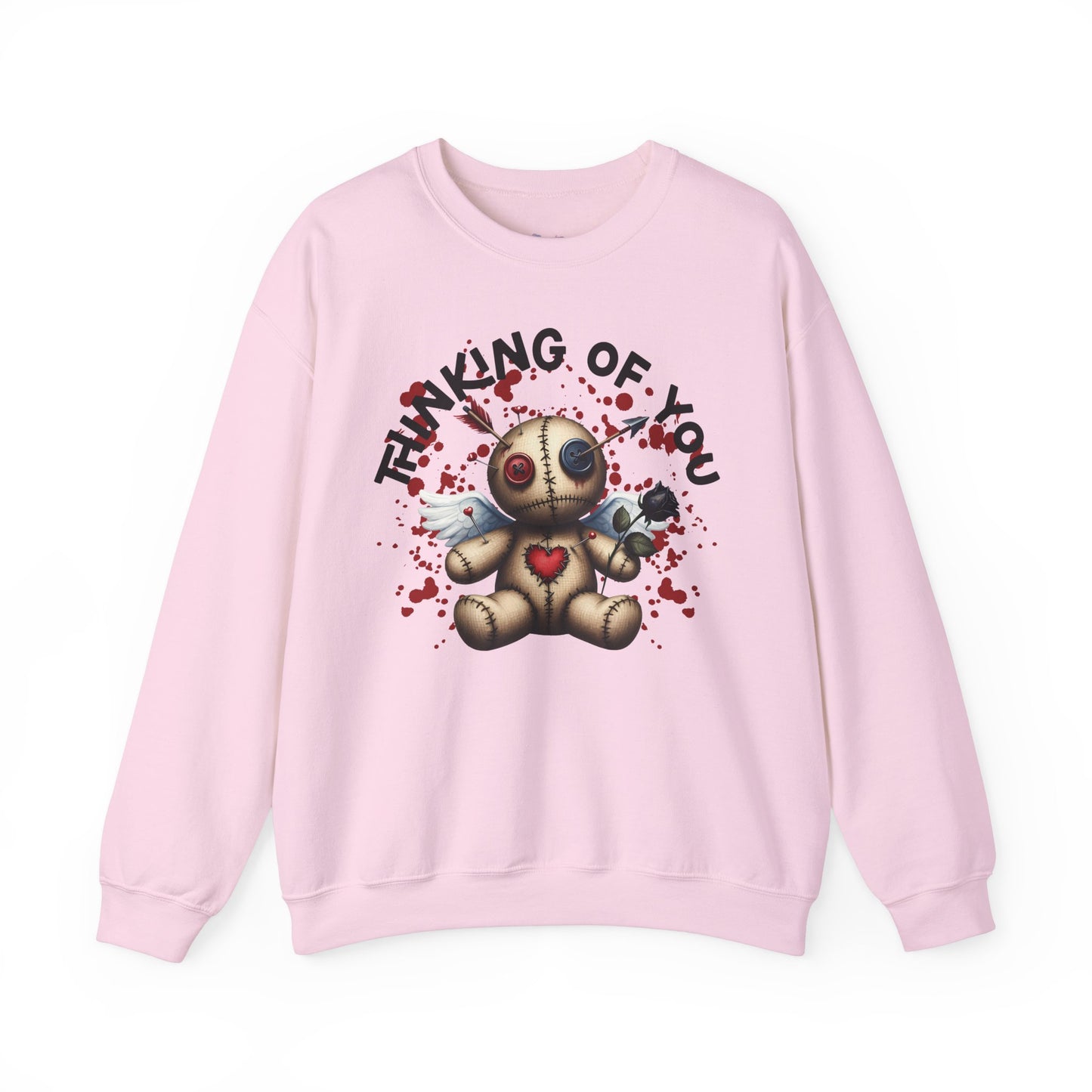 Anti-Valentine Thinking of You Unisex Heavy Blend™ Crewneck Sweatshirt - S - 5X
