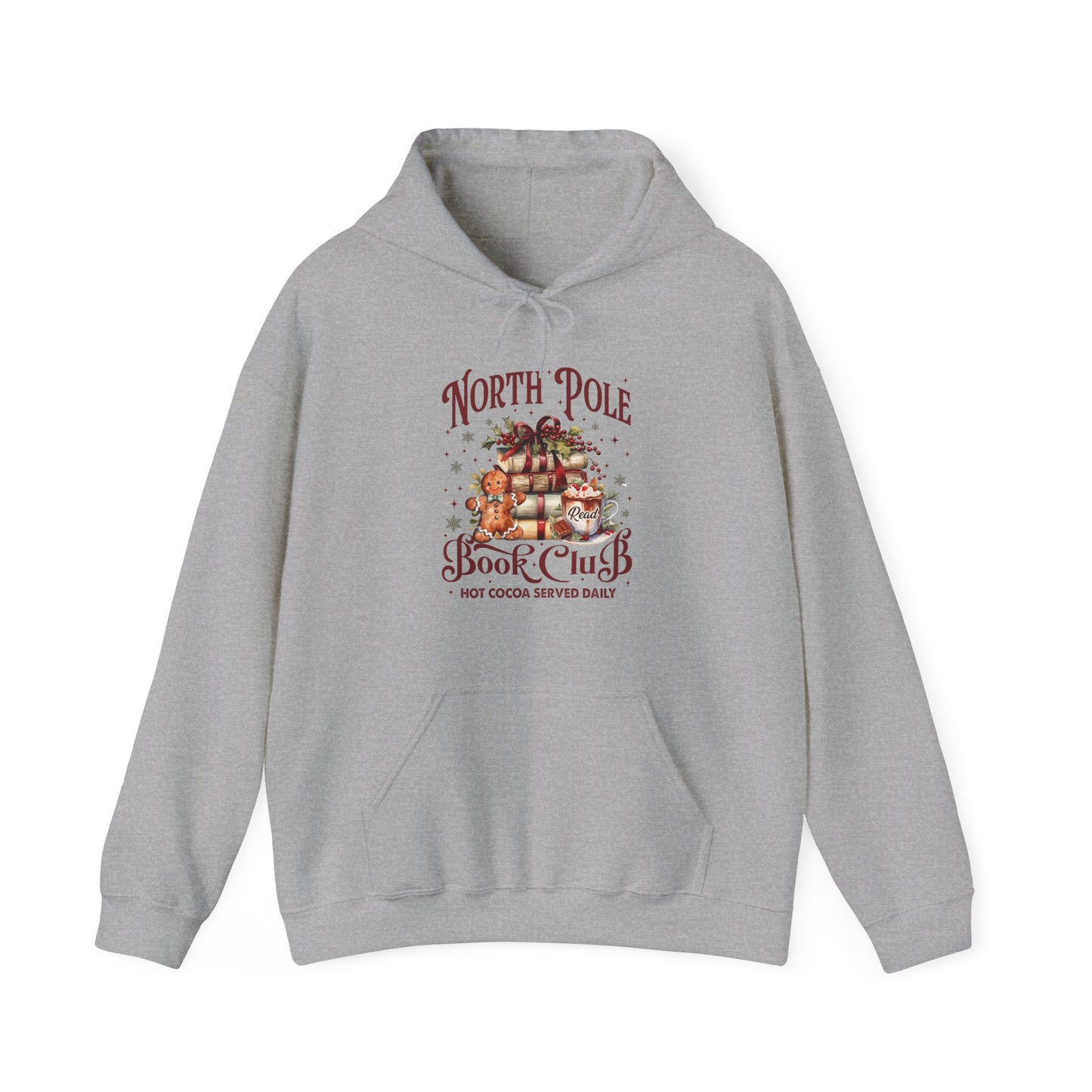 North Pole Book Club Unisex Heavy Blend™ Hooded Sweatshirt - sizes S - 5X