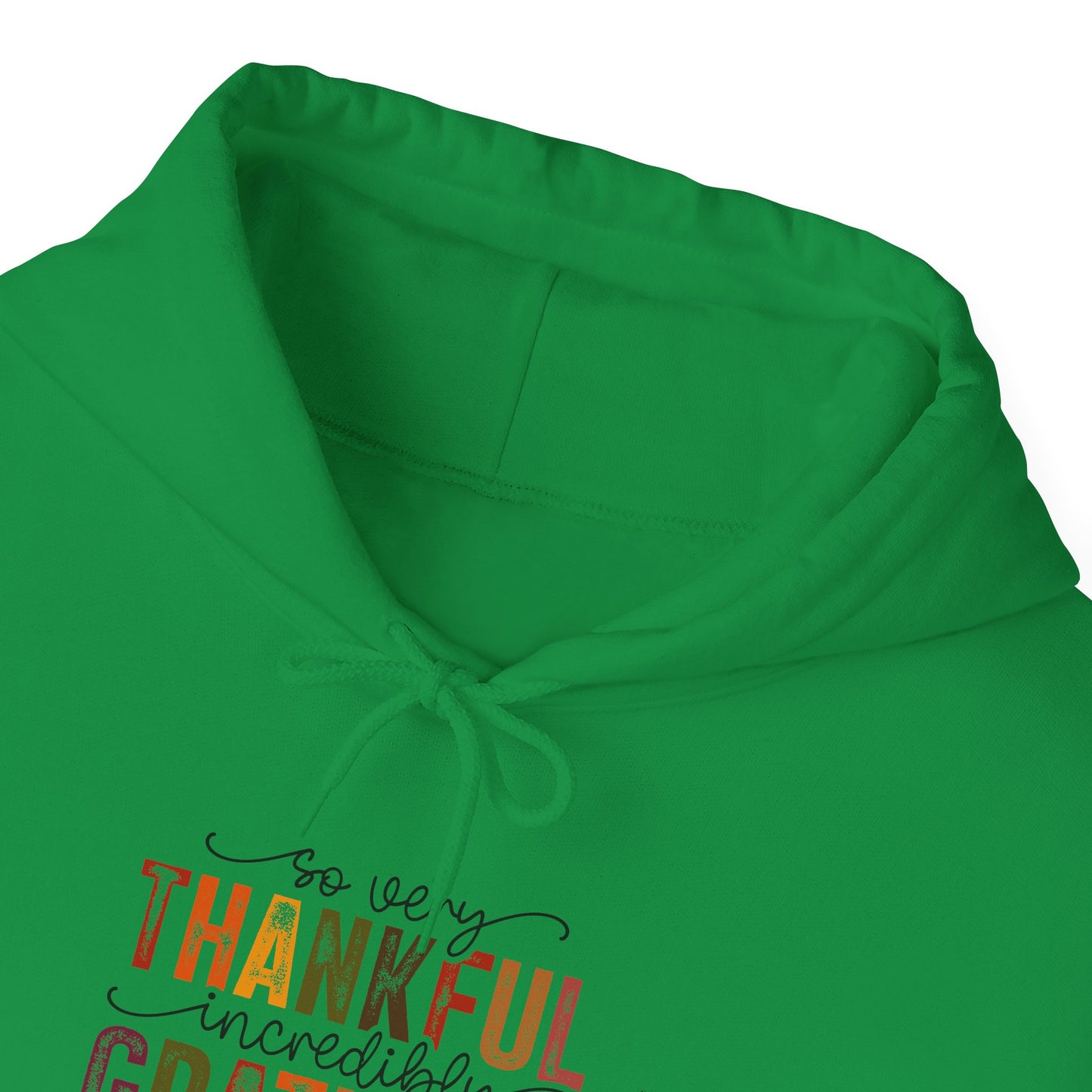 Thankful, Grateful, Blessed, Unisex Heavy Blend Hooded Sweatshirt