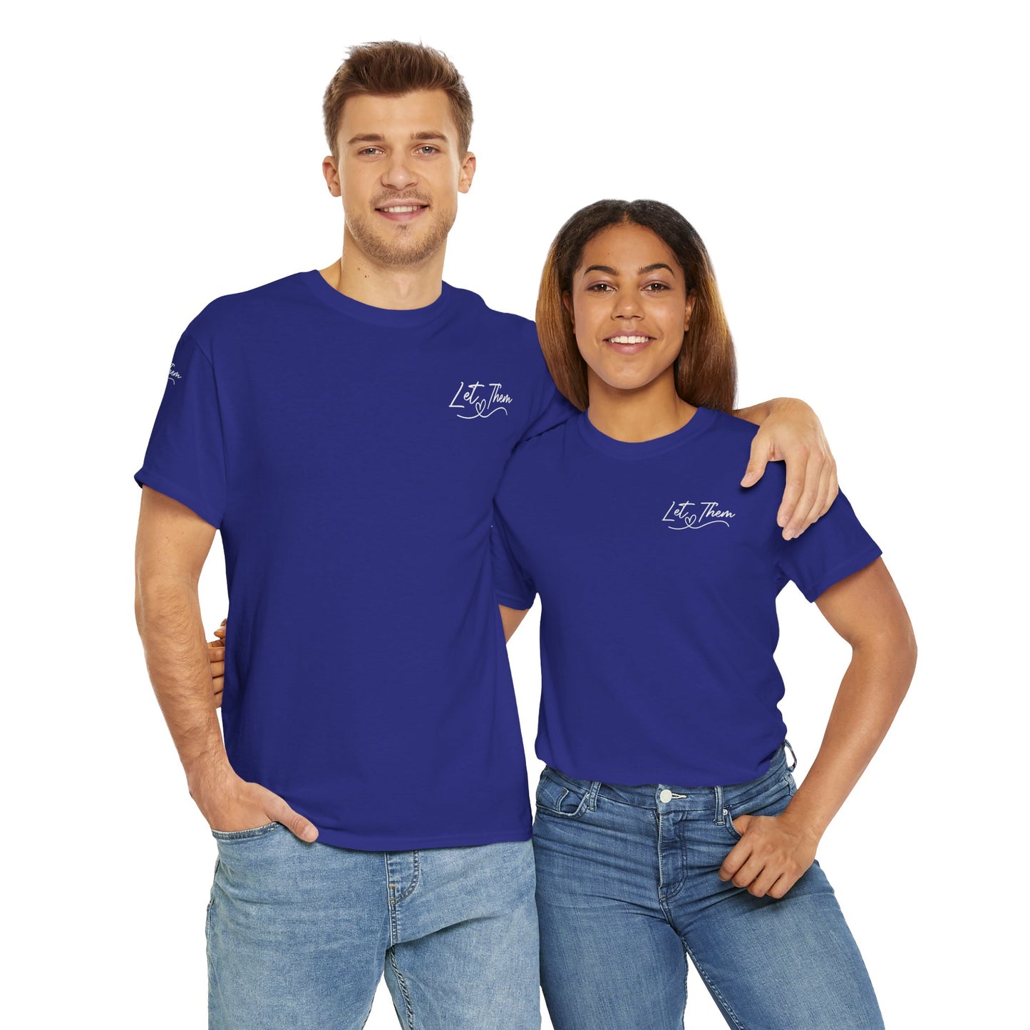 Let Them Unisex Heavy Cotton Tee