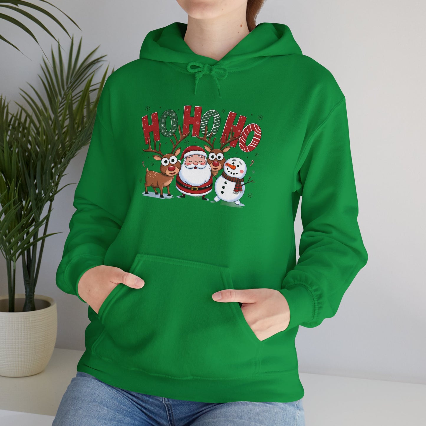 HoHoHo Unisex Heavy Blend™ Hooded Sweatshirt - S - 3X