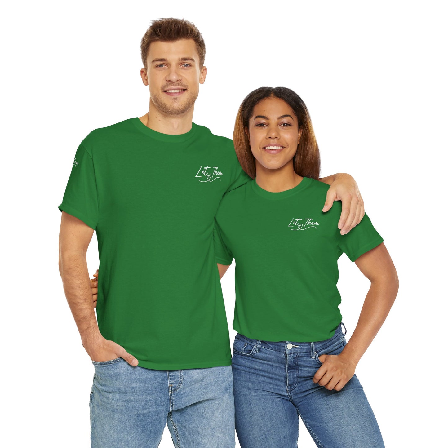 Let Them Unisex Heavy Cotton Tee