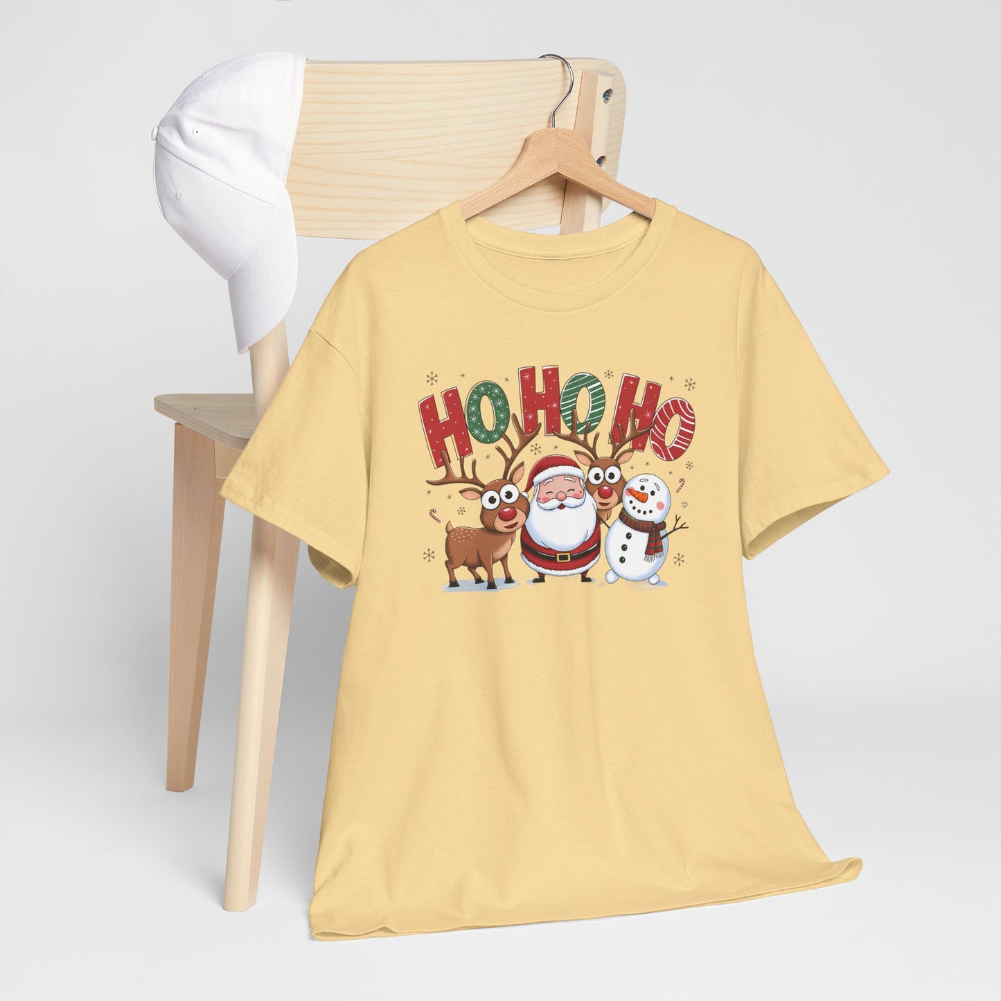 HoHoHo Unisex Heavy Cotton Tee - sizes S - 5X