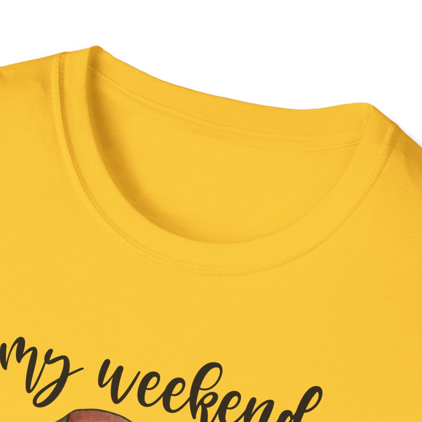 My Weekend is All Booked Unisex Softstyle T-Shirt
