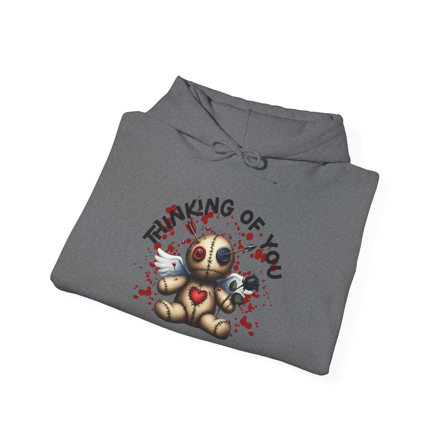 Anti-Valentine Thinking of You Unisex Heavy Blend™ Hooded Sweatshirt - S - 5X