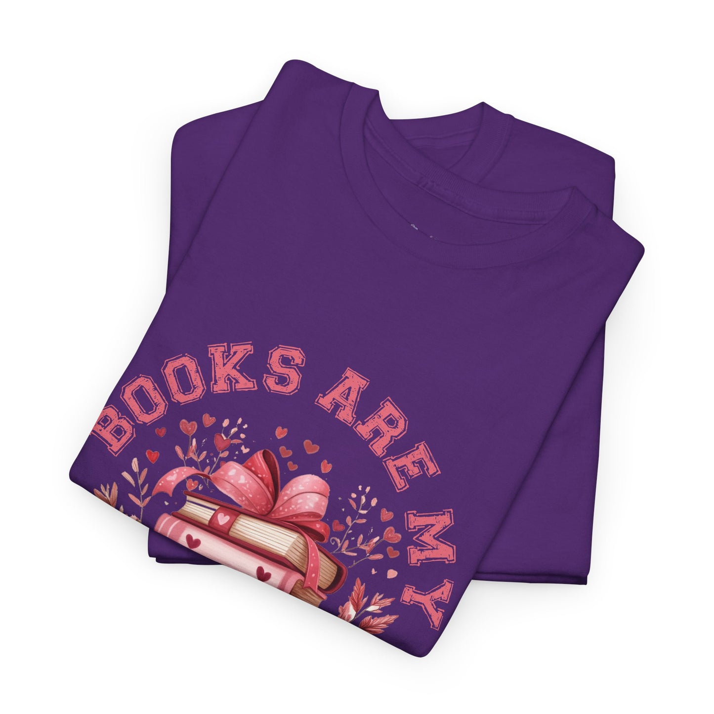Books are My Love Language Unisex Tee - Valentine's Day Gift for Book Lovers