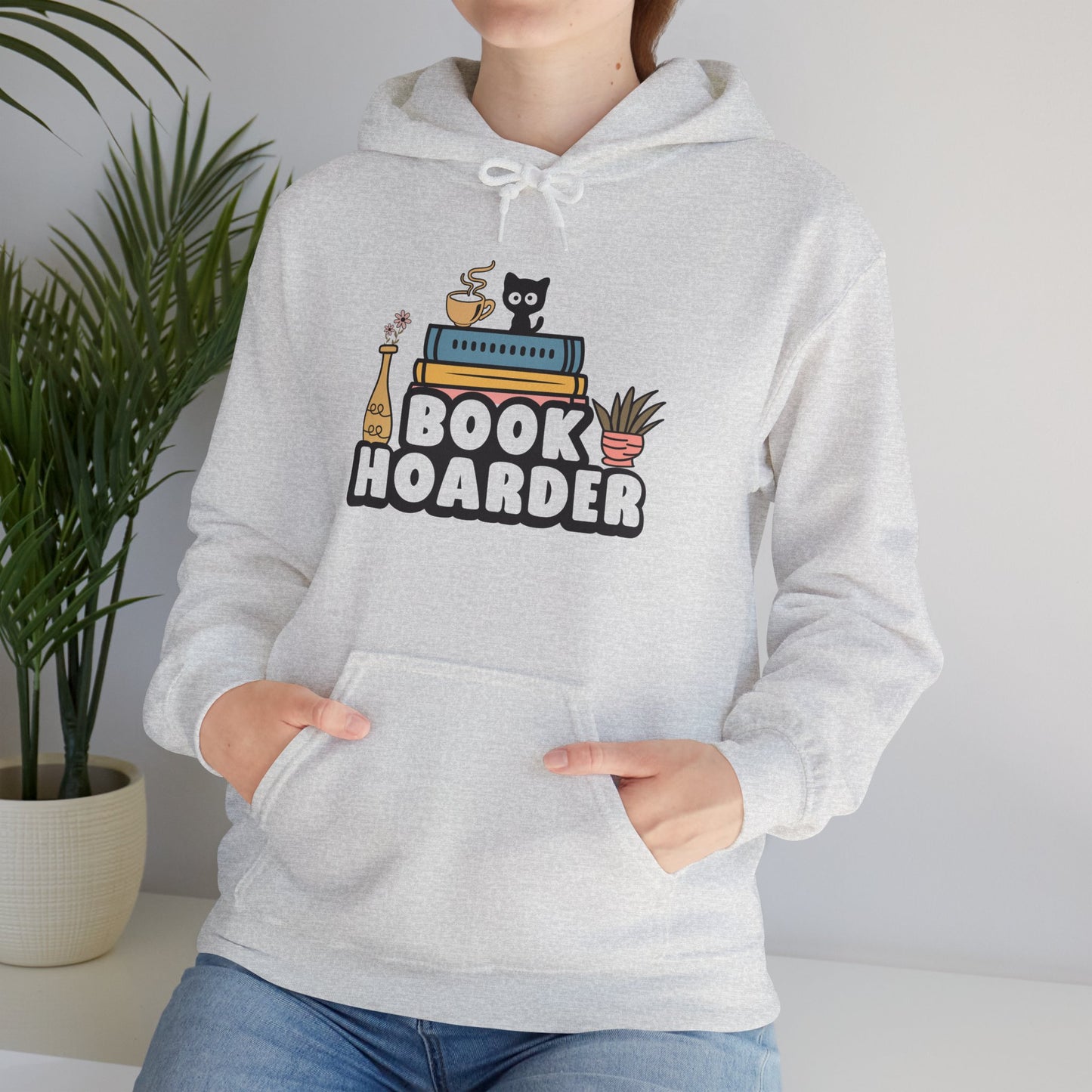 Book Hoarder Unisex Heavy Blend™ Hooded Sweatshirt - sizes S - 3X