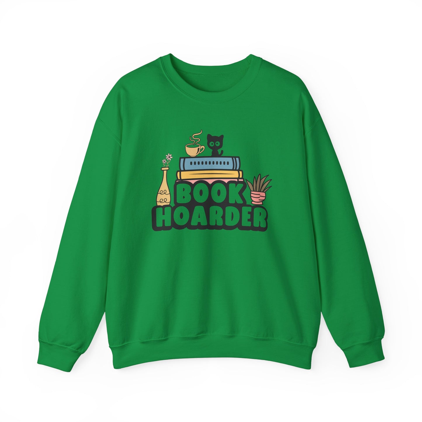 Book Hoarder Unisex Heavy Blend Sweatshirt - size S - 3X