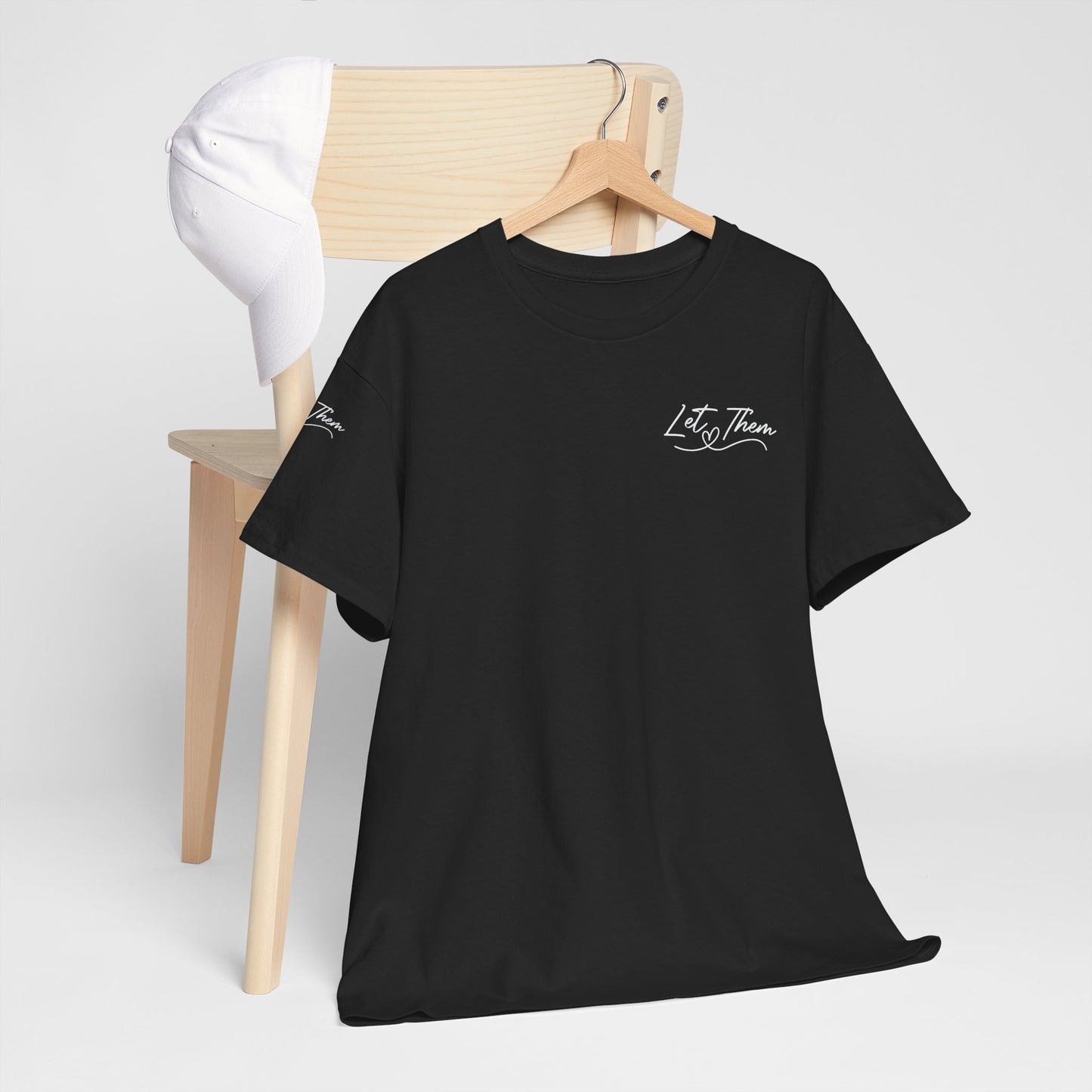 Let Them Unisex Heavy Cotton Tee