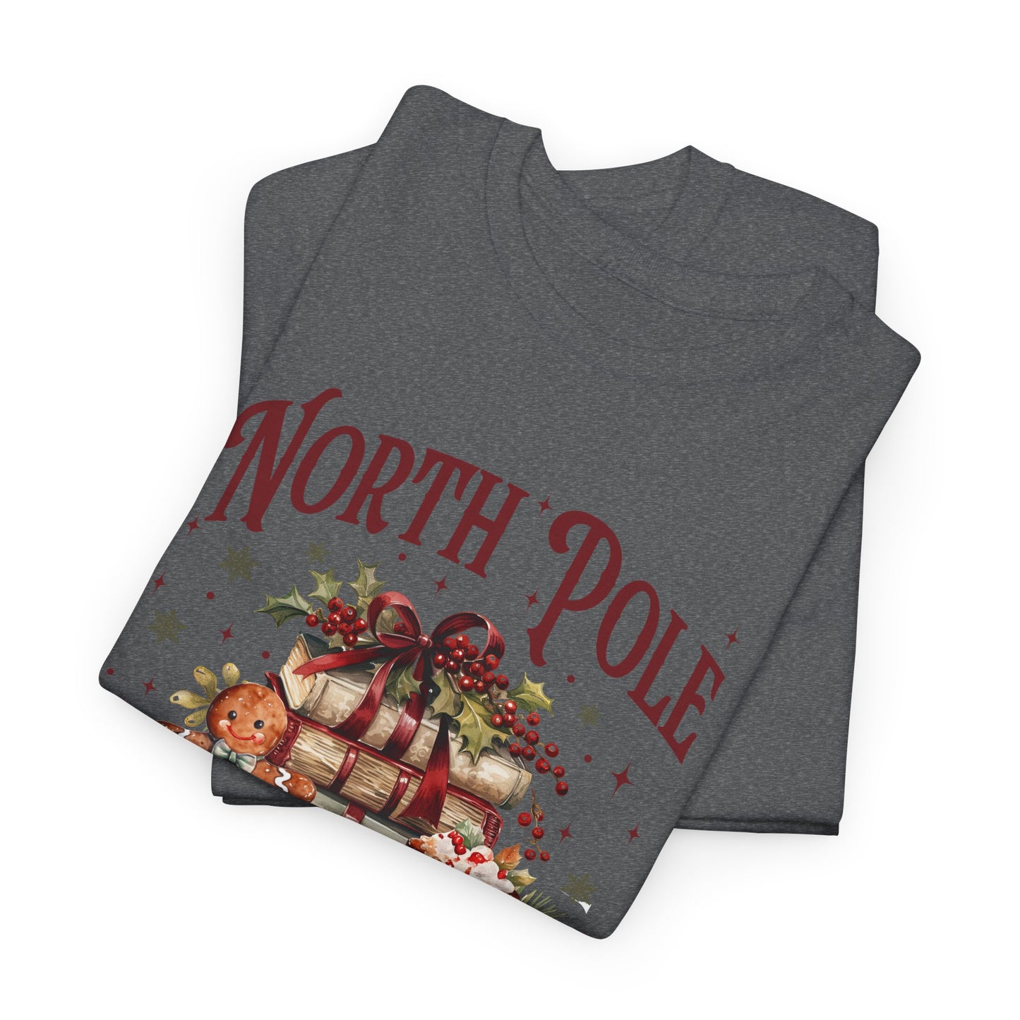 North Pole Book Club Unisex Heavy Cotton Tee - sizes S - 3X
