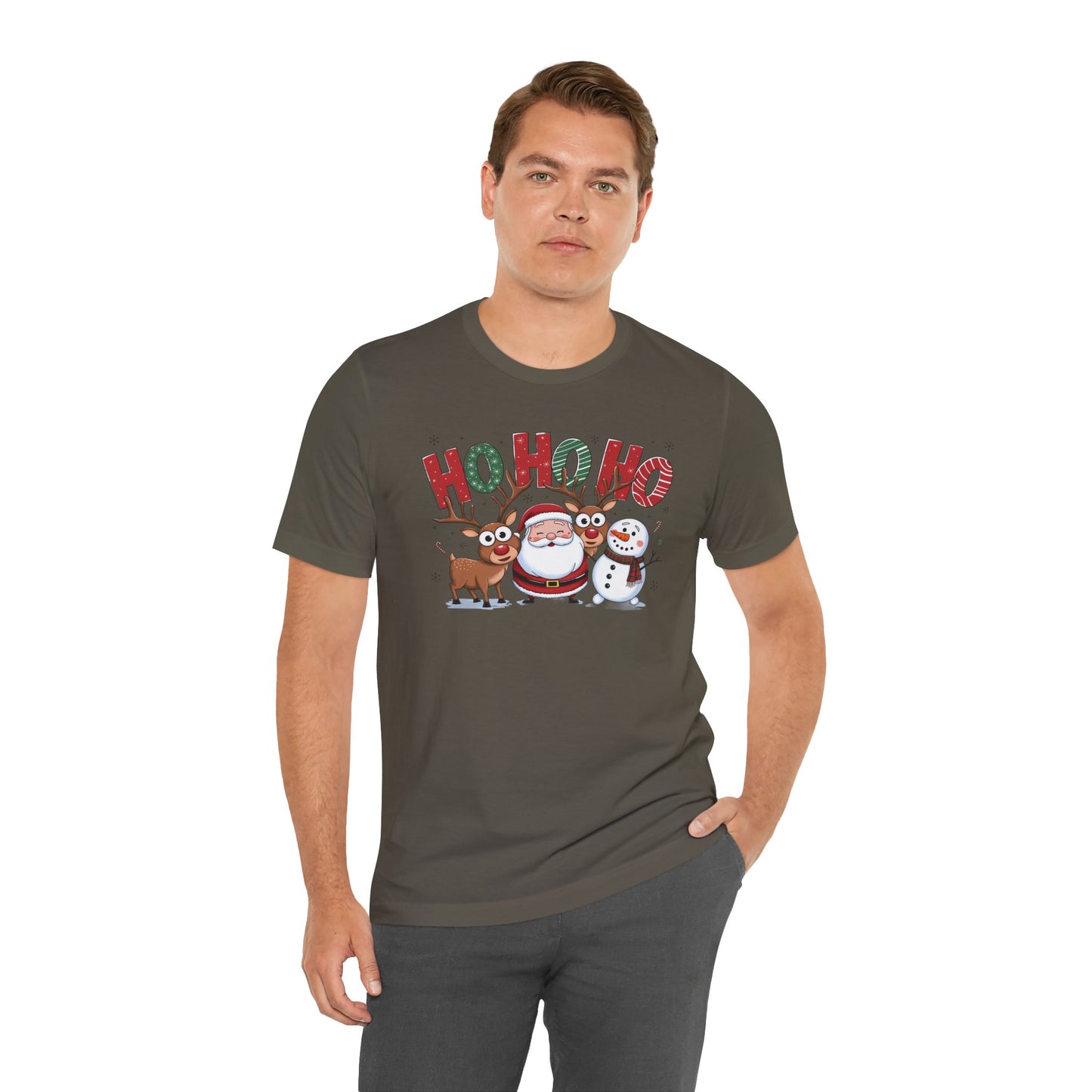 HOHOHO Unisex Jersey Short Sleeve Tee - sizes S - 3X