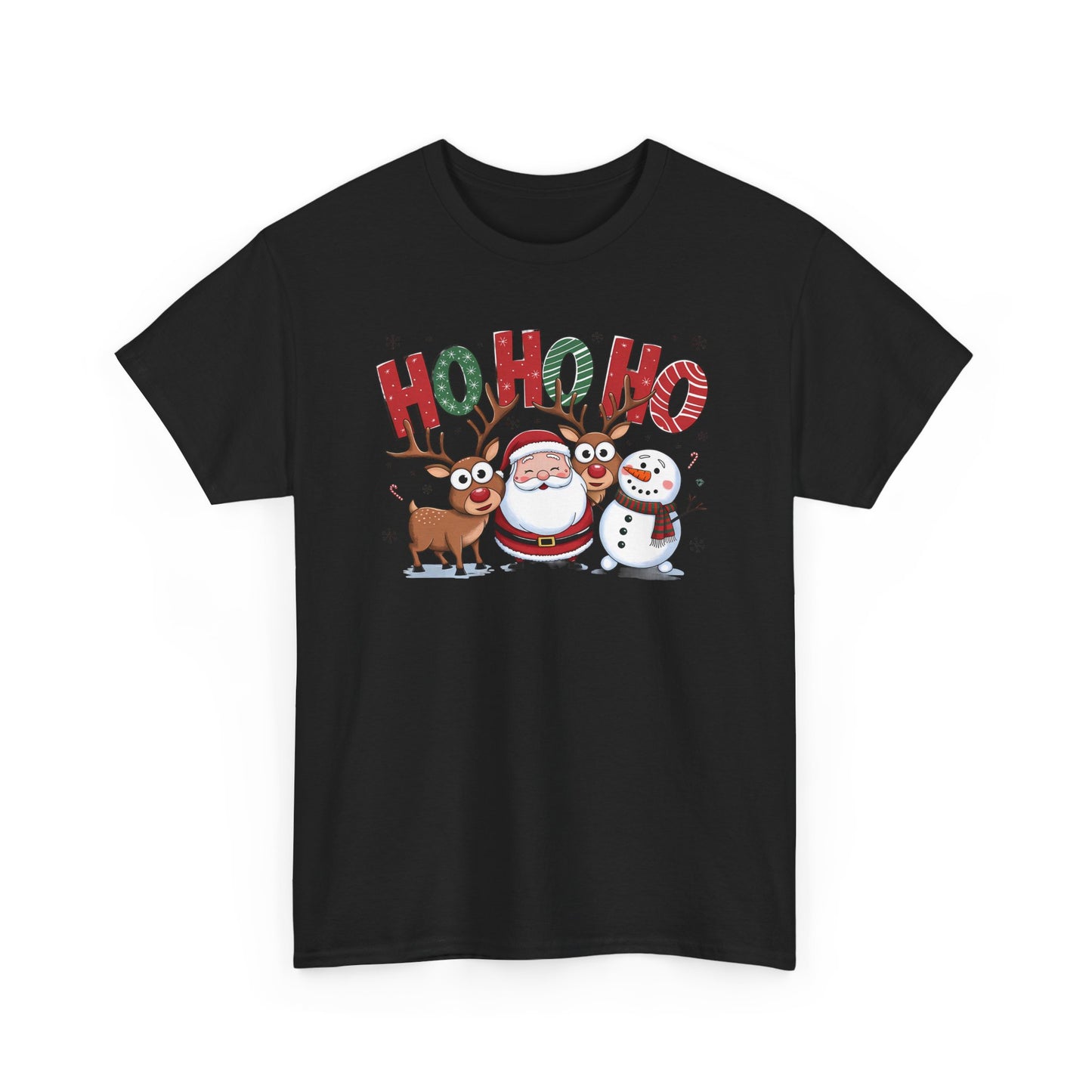 HoHoHo Unisex Heavy Cotton Tee - sizes S - 5X