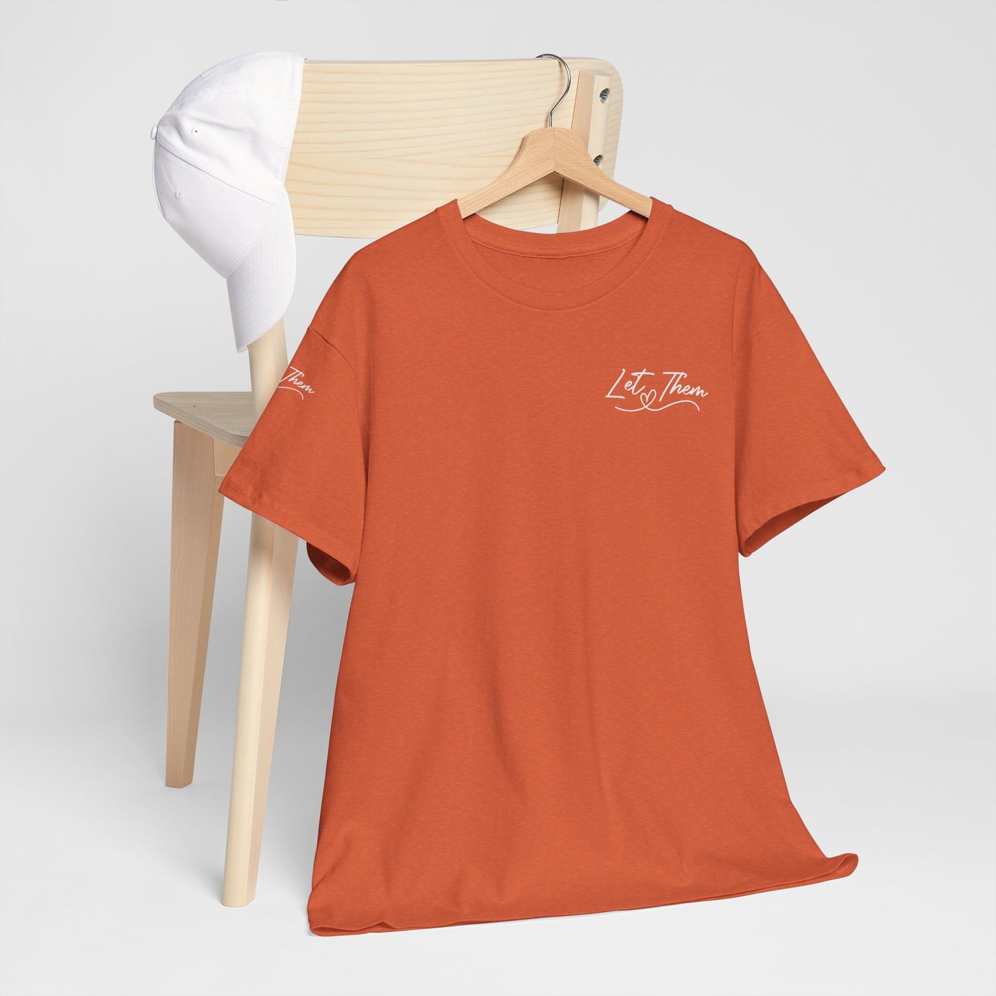 Let Them Unisex Heavy Cotton Tee