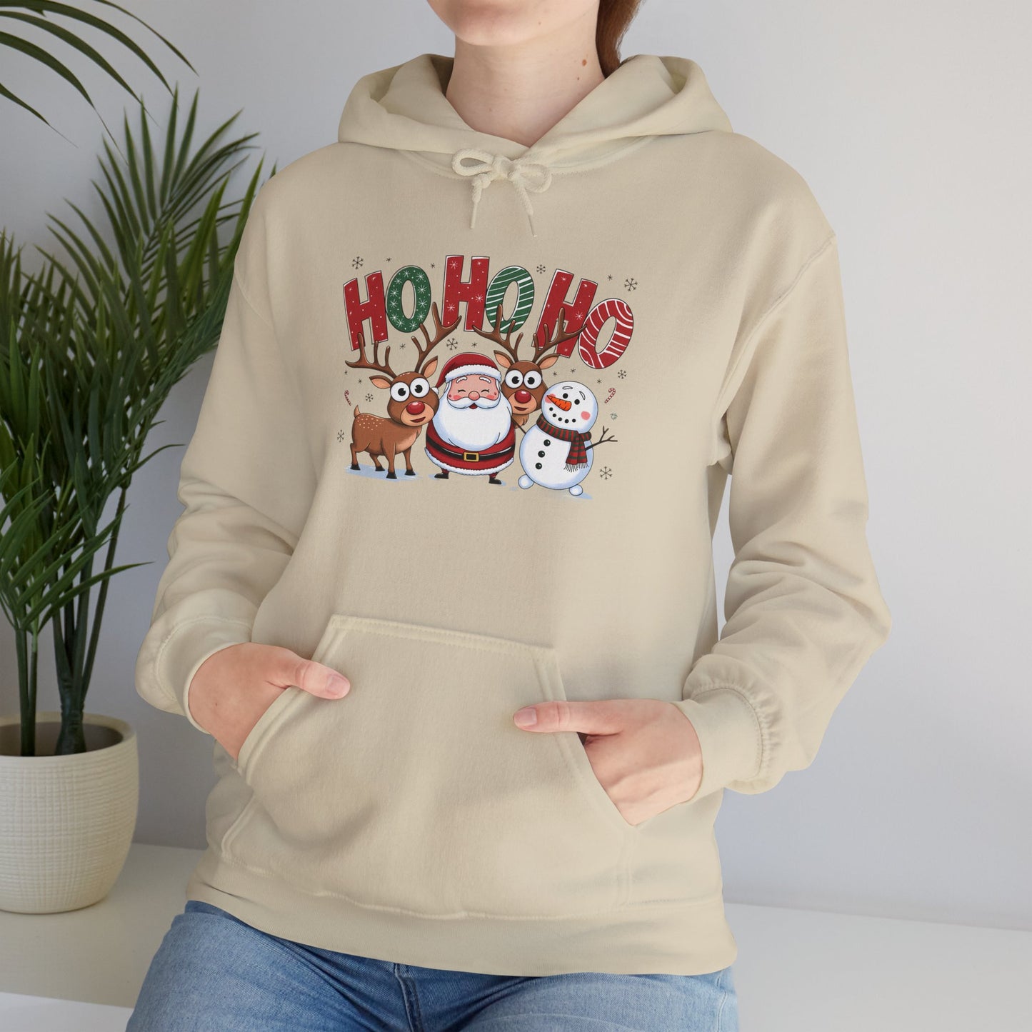 HoHoHo Unisex Heavy Blend™ Hooded Sweatshirt - S - 3X